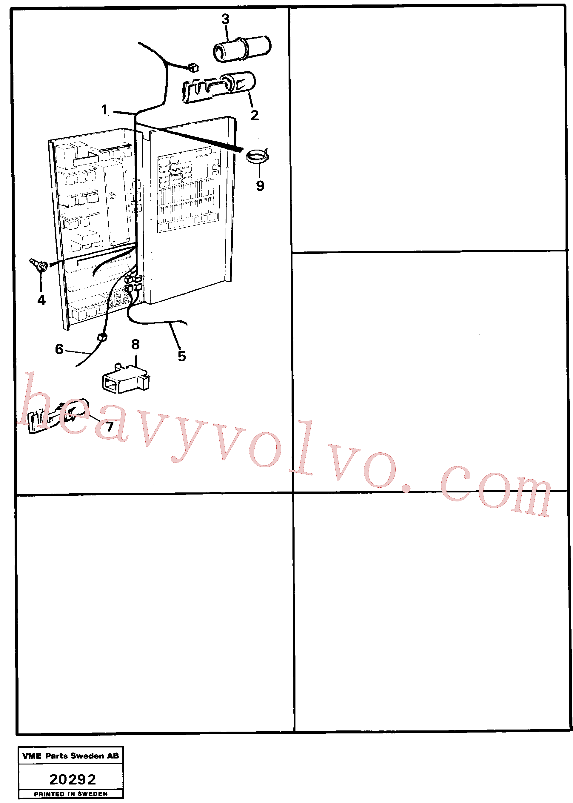 VOE14213490 Cable terminal for Volvo Excavator Parts