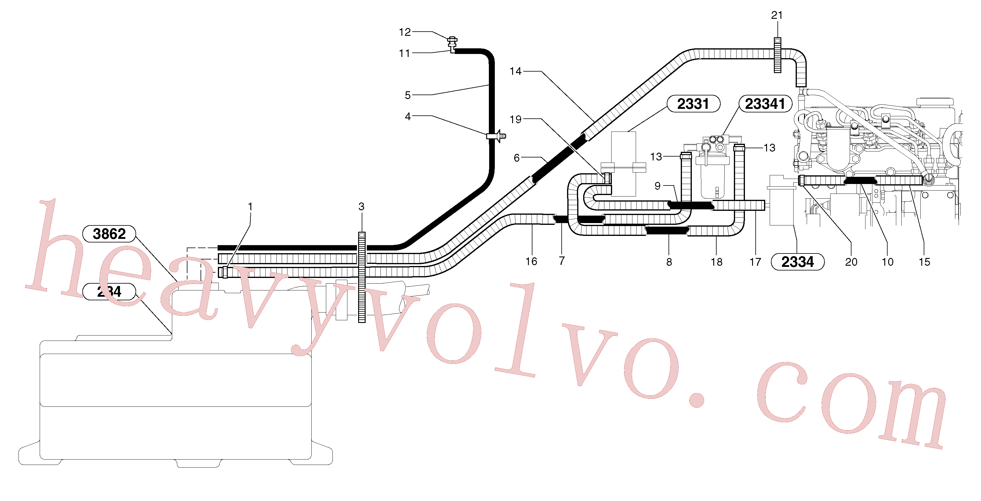 Volvo Assembly VOE11803827 Tube for sale