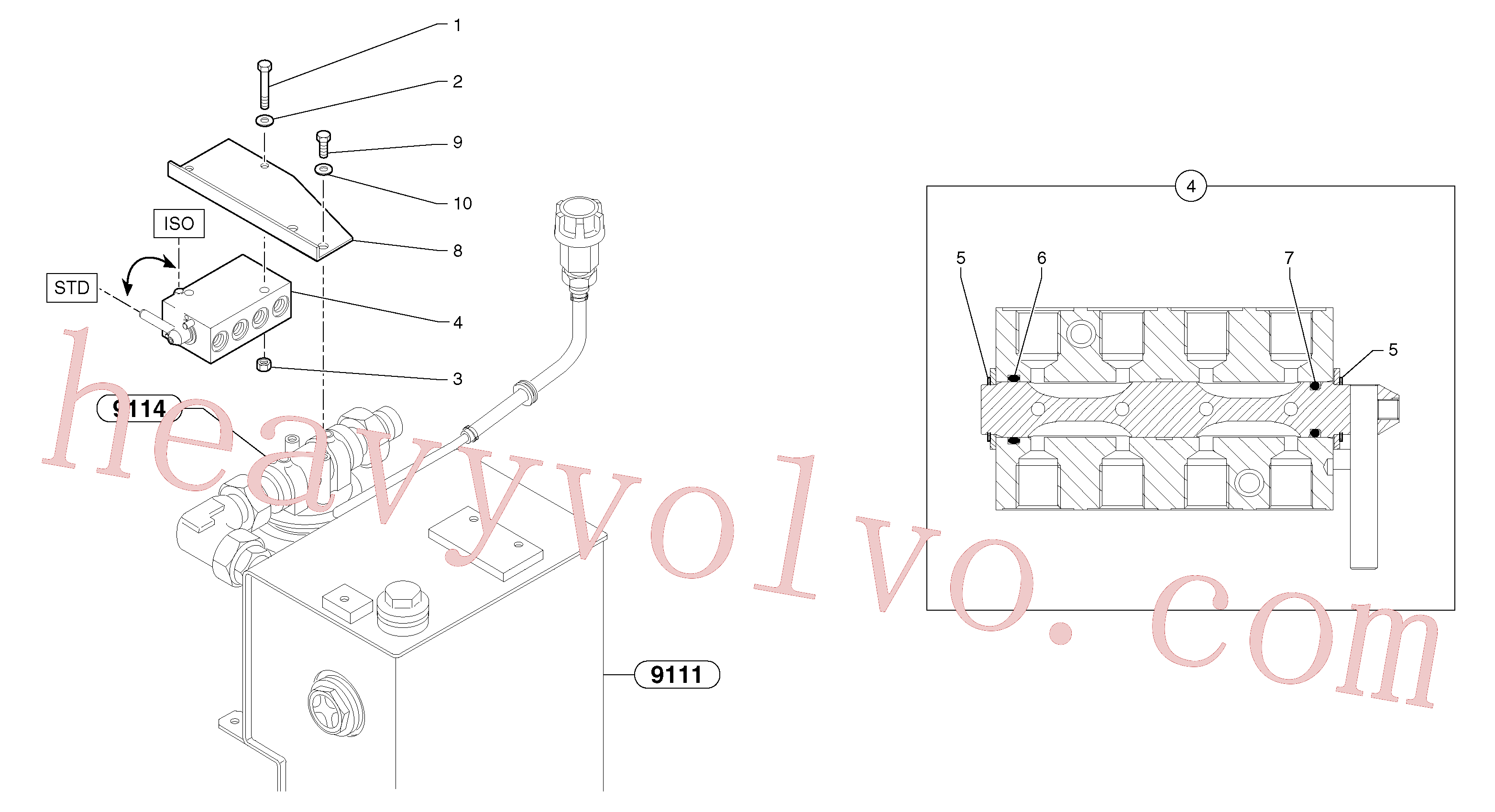 Wholesale PJ7417865 Snap Ring for Volvo Excavator