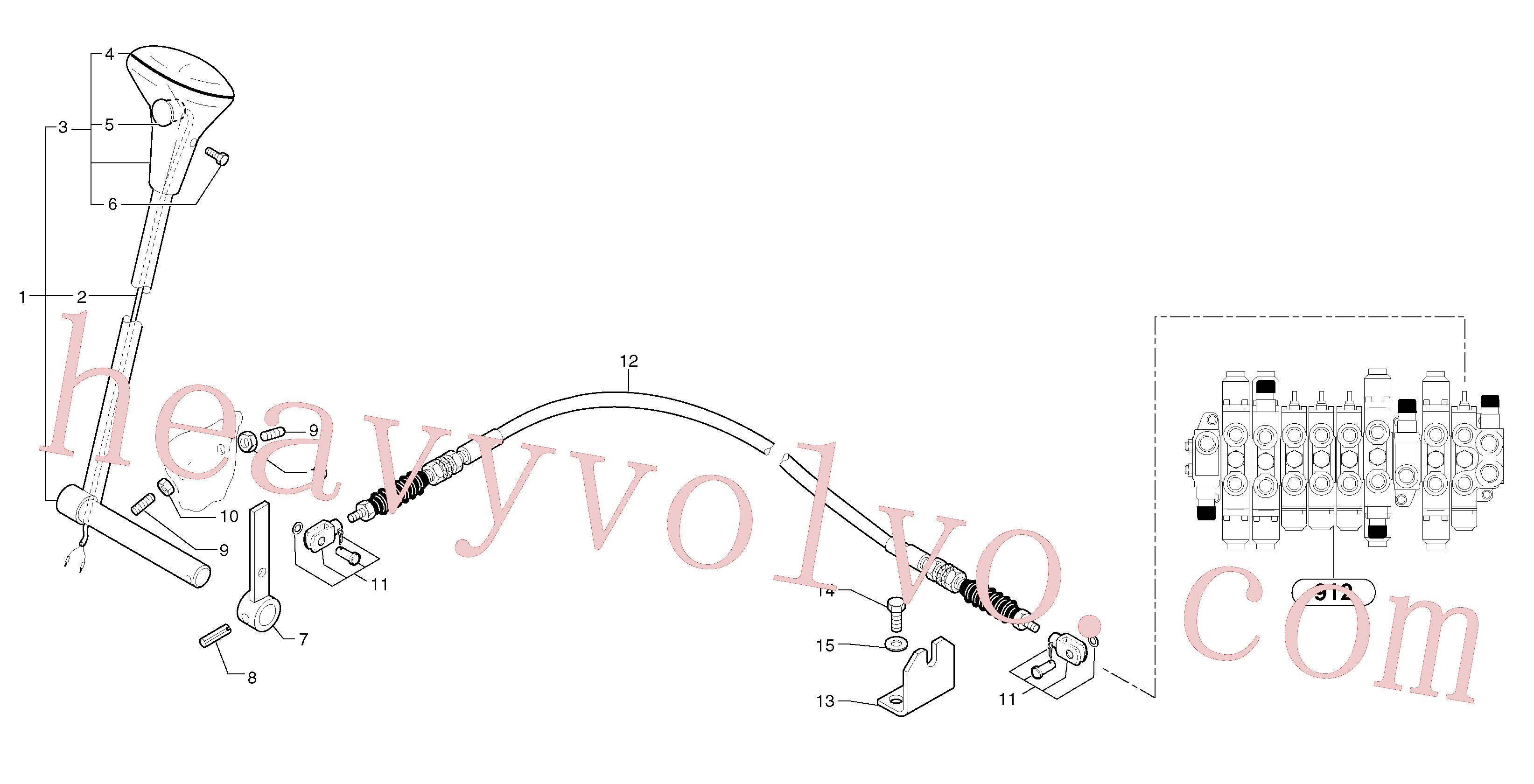 Wholesale PJ5270311 Handle for Volvo Excavator