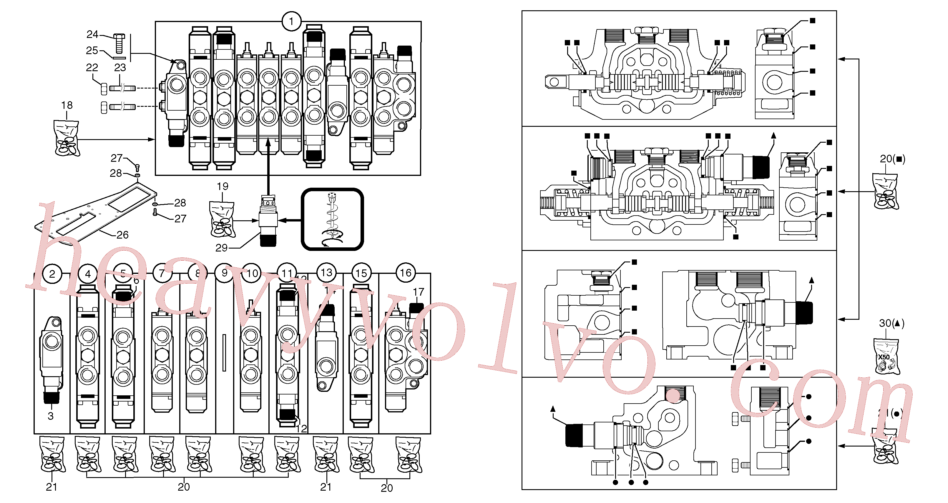 PJ7411215 Element for Volvo Excavator spare