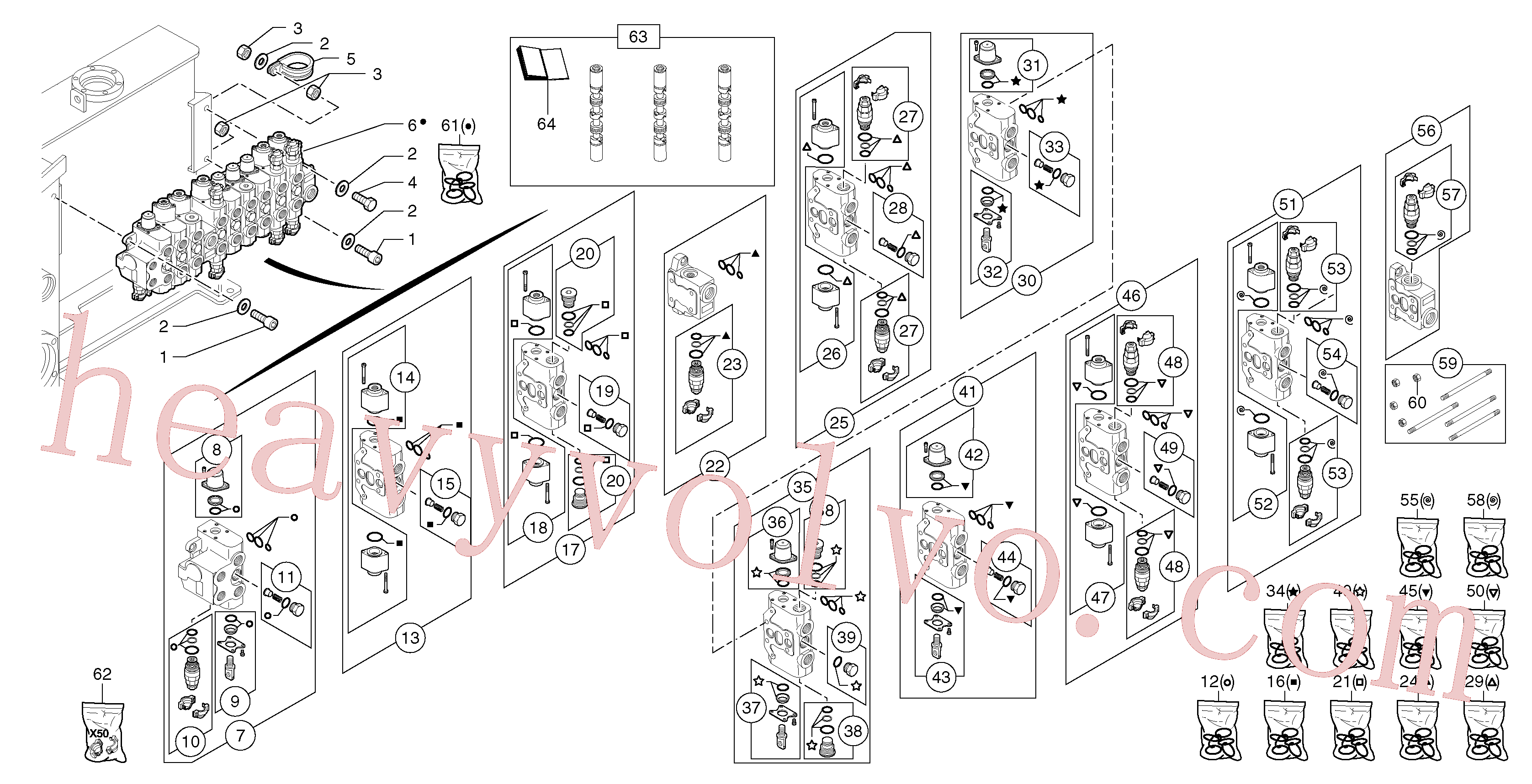 PJ7411215 Element for Volvo Excavator spare
