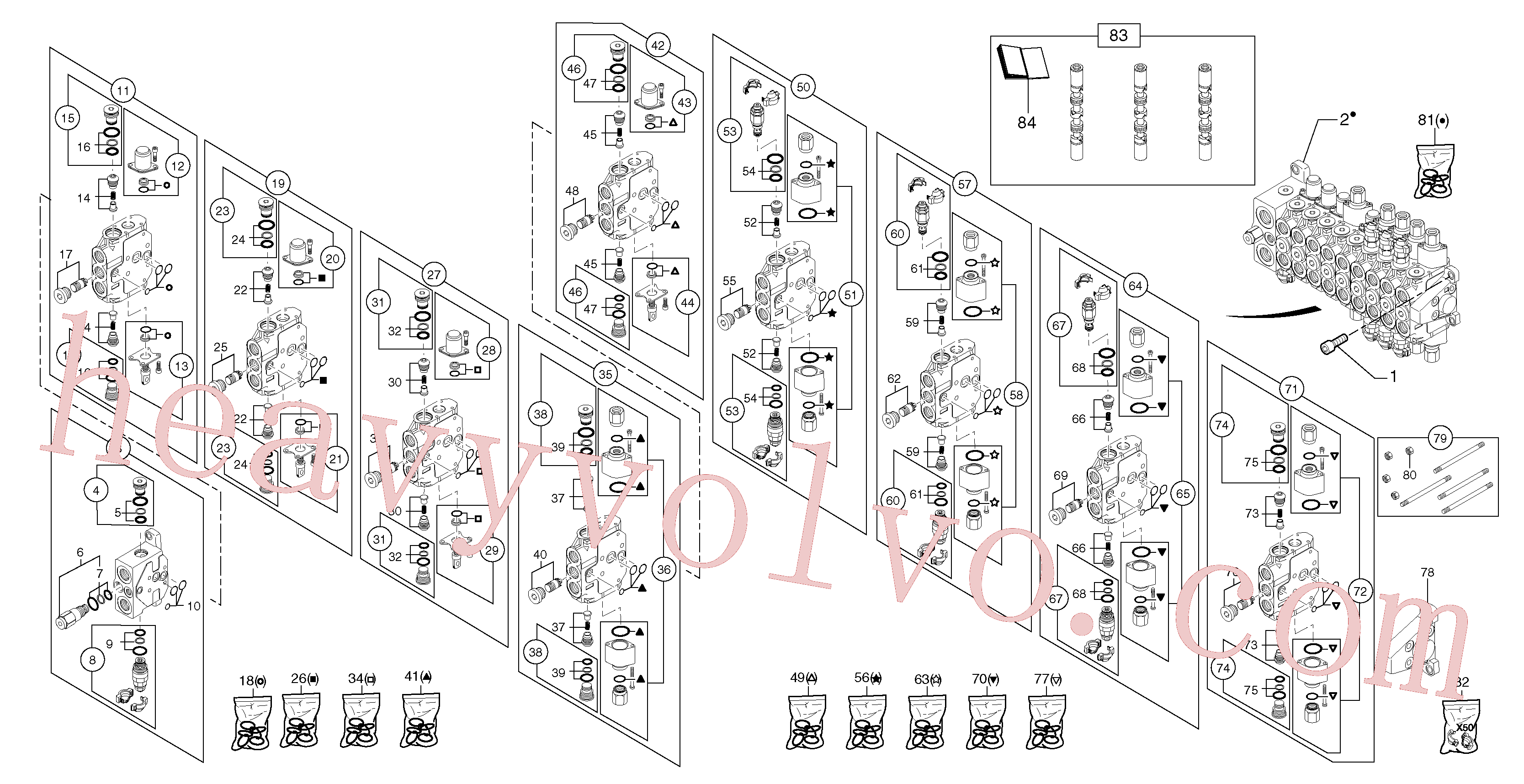 Volvo Assembly VOE11988341 Pressure equalizer for sale
