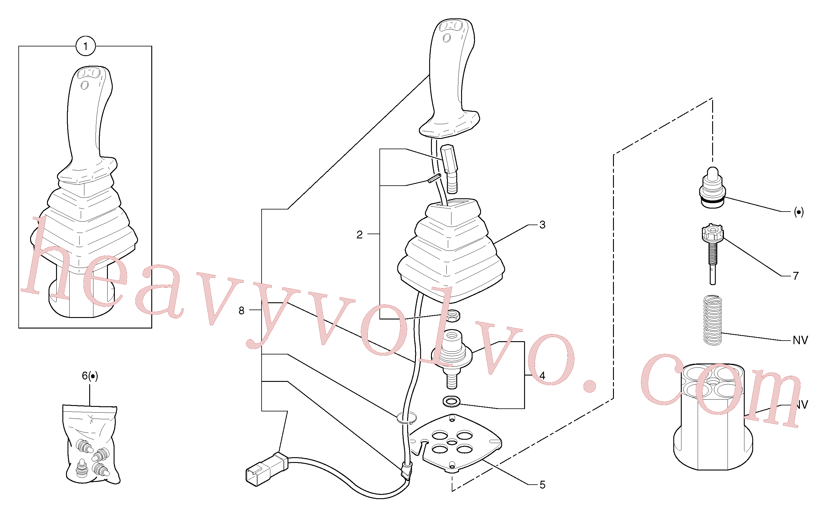 Volvo excavator part VOE14524915 Adapter for sale