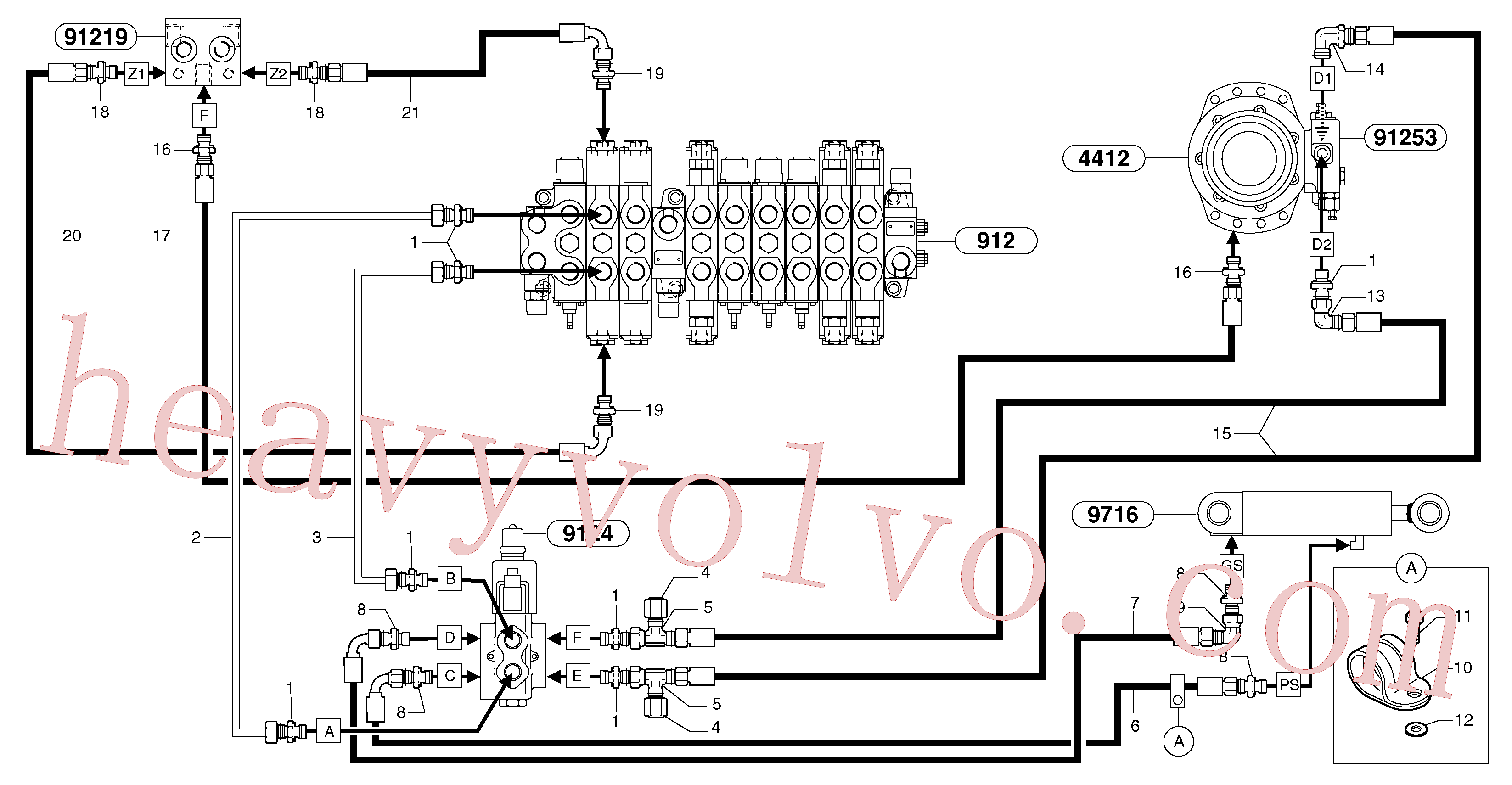 China Made VOE11802743 Eternity/2 parts for Volvo Excavator