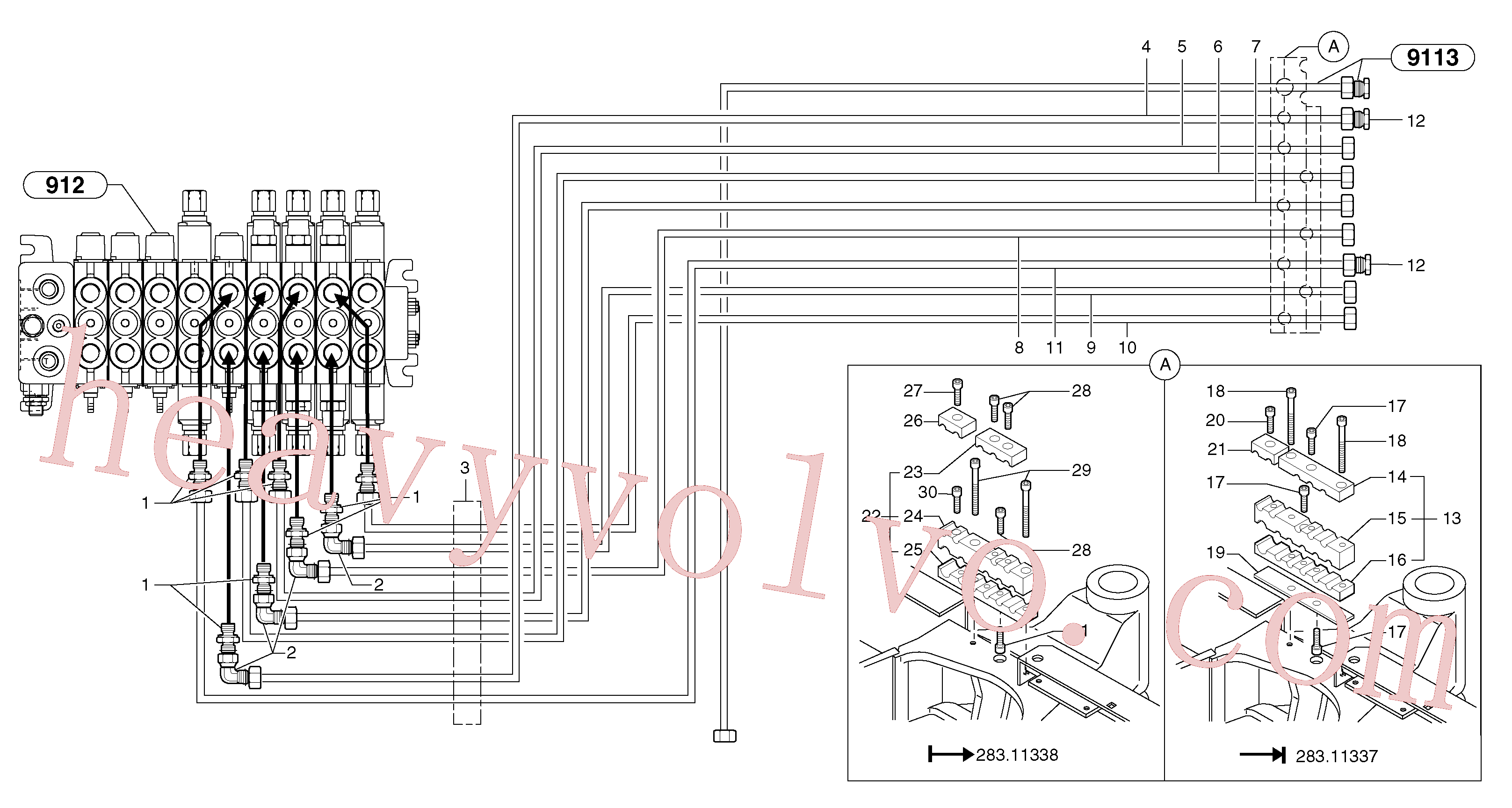 Wholesale PJ4690771 Clamp for Volvo Excavator
