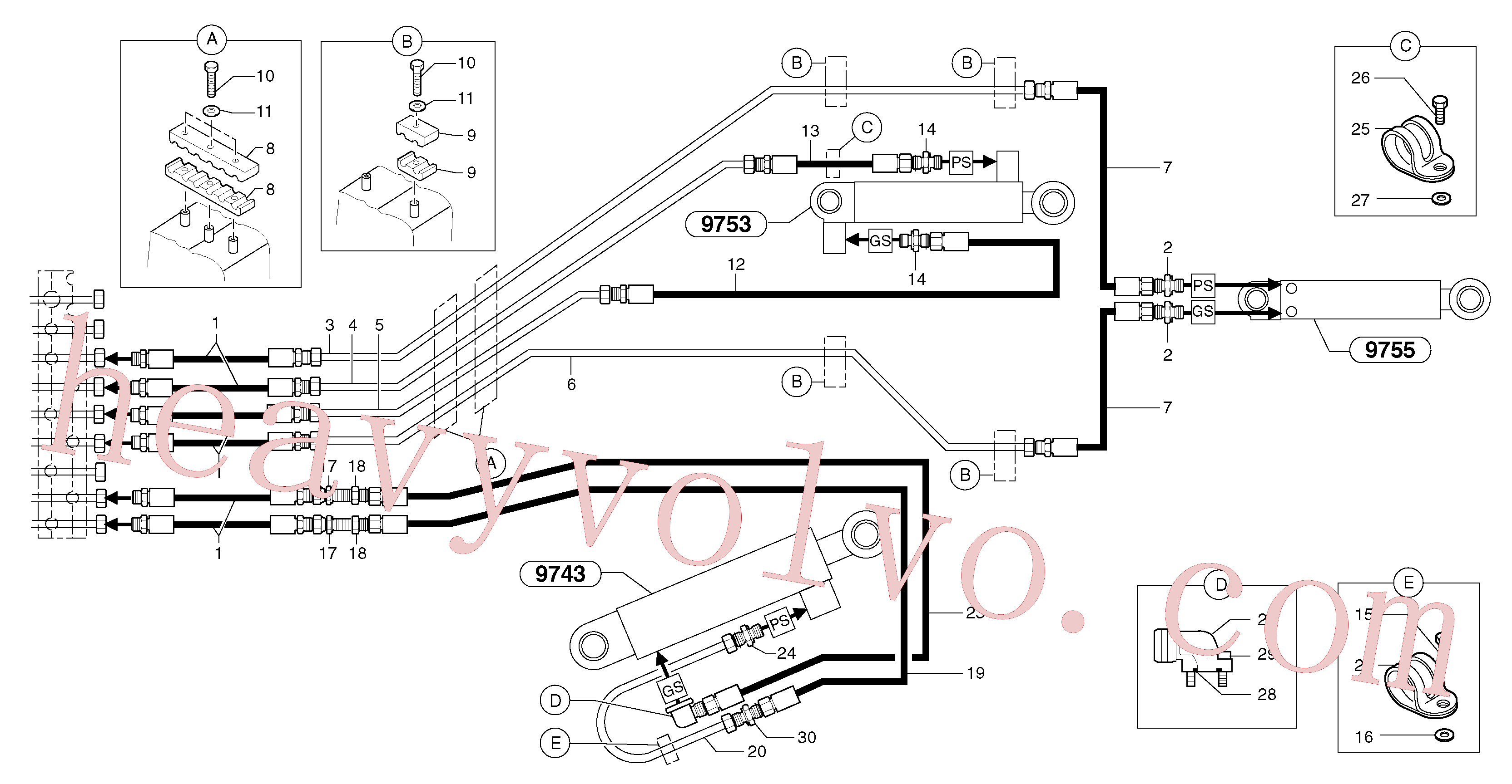 Volvo VOE11805503 Tube aftermarket part for sale