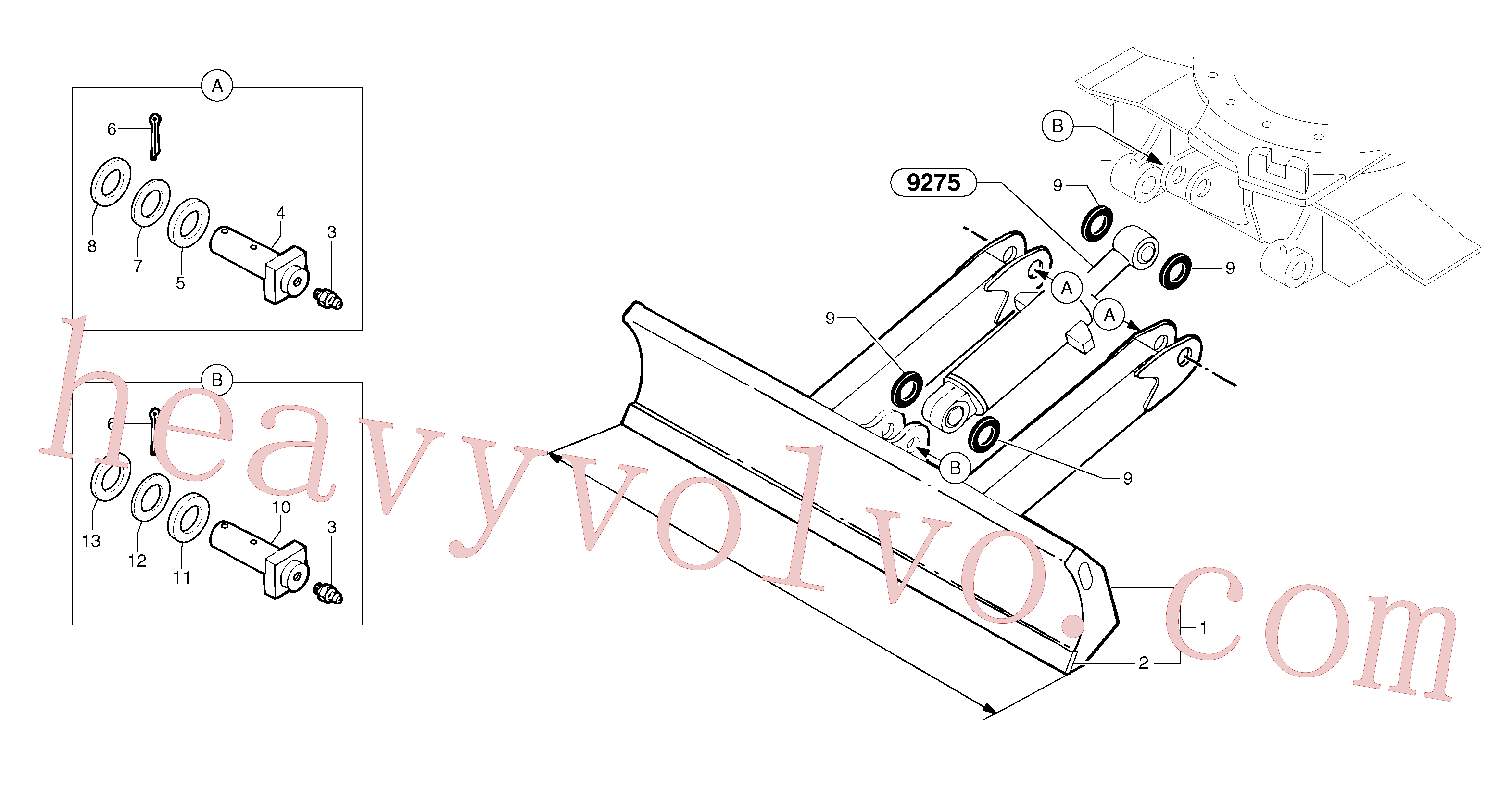 Volvo Assembly PJ4090023 Pin for sale