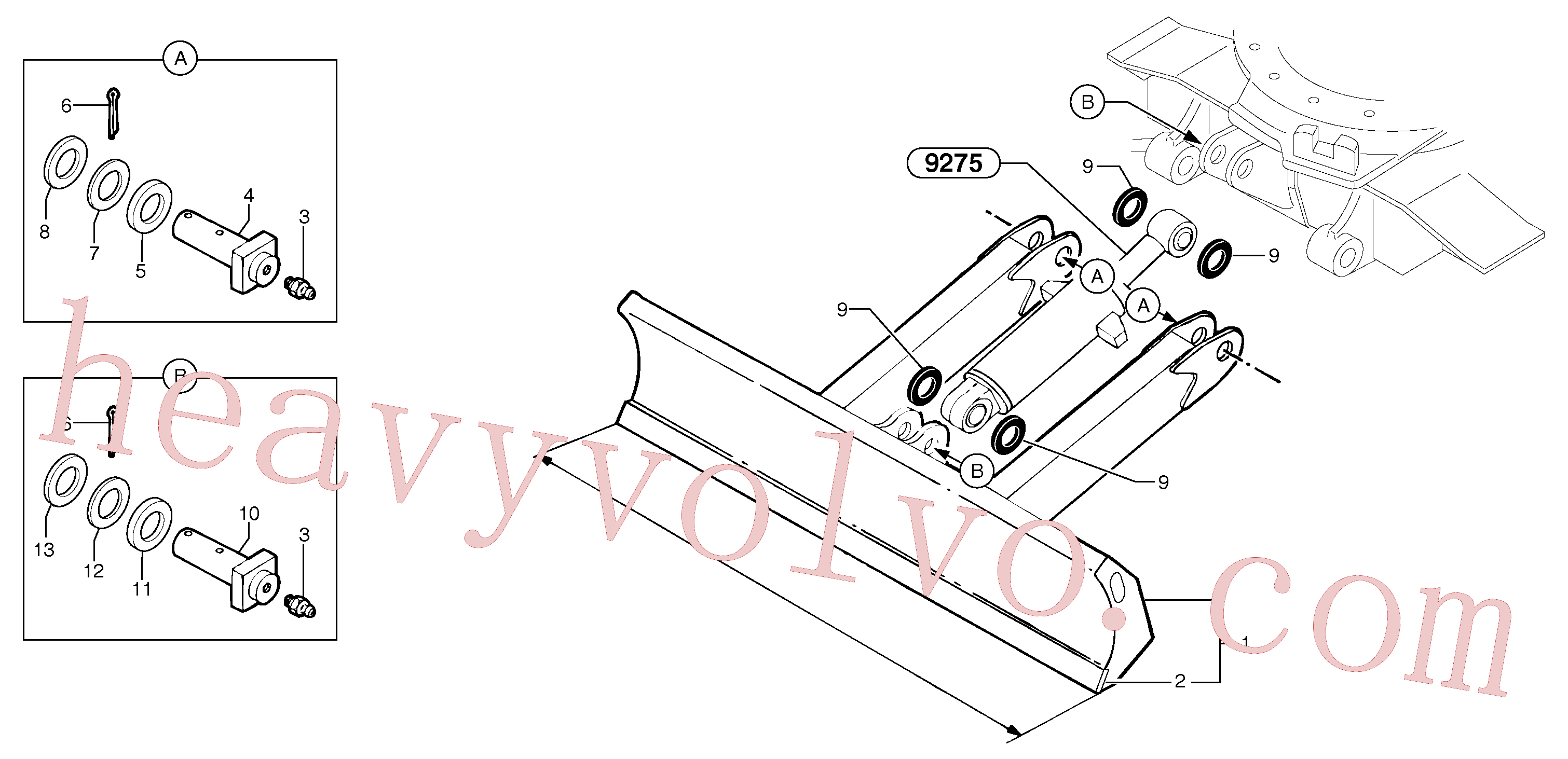 Volvo Assembly PJ4090023 Pin for sale