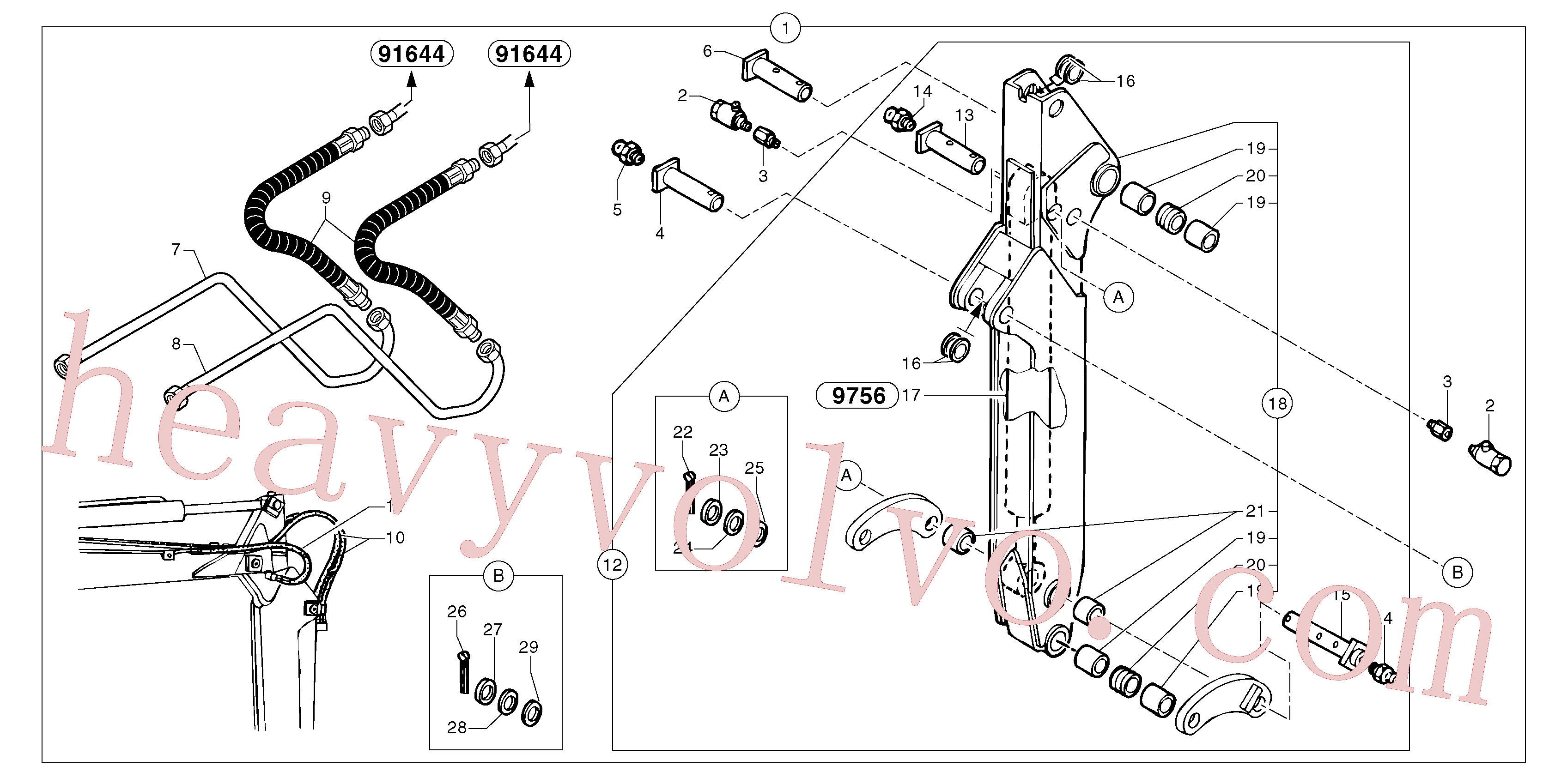 Volvo PJ5910619 Tube aftermarket part for sale
