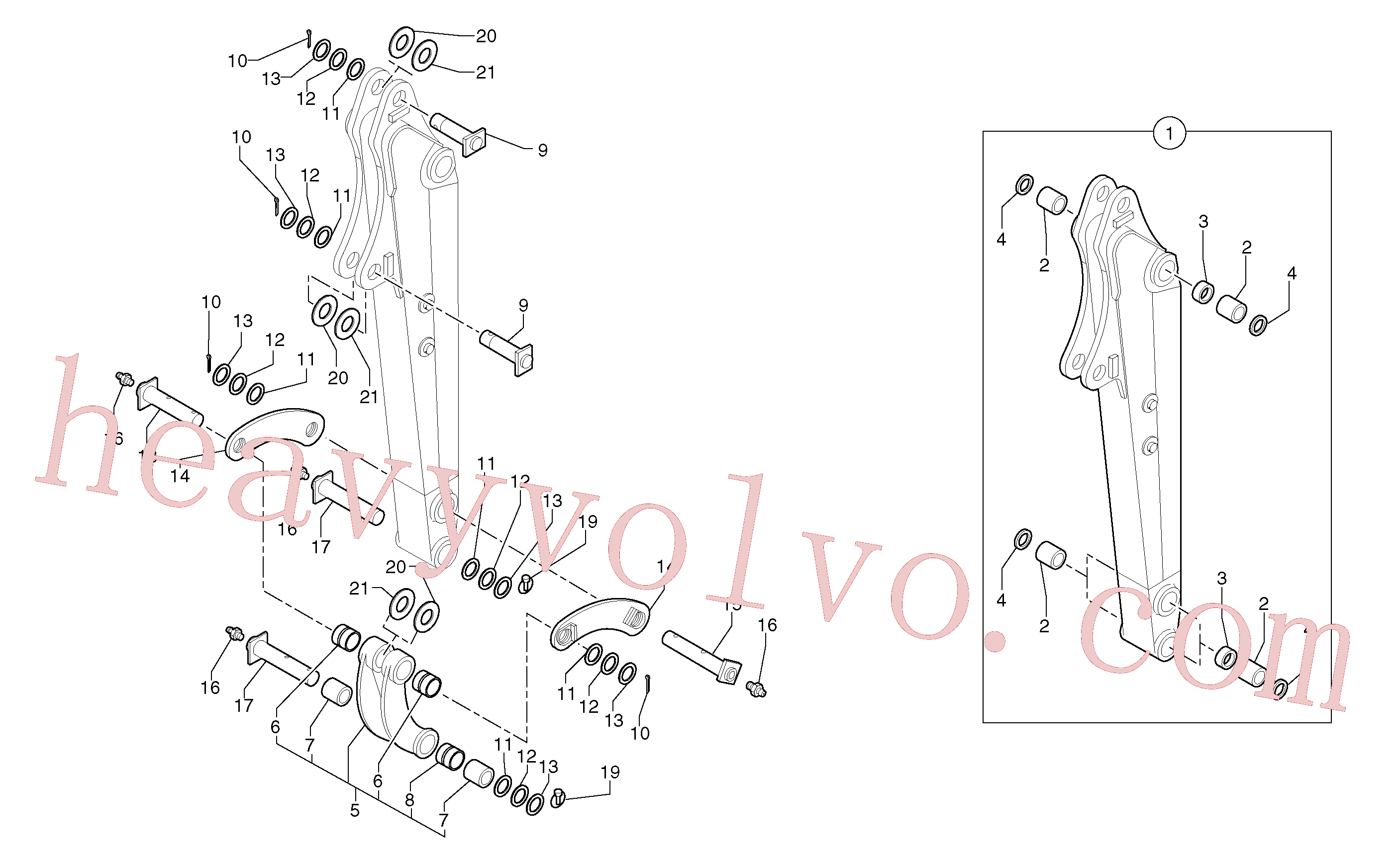Volvo VOE11805702 Spacer aftermarket part for sale