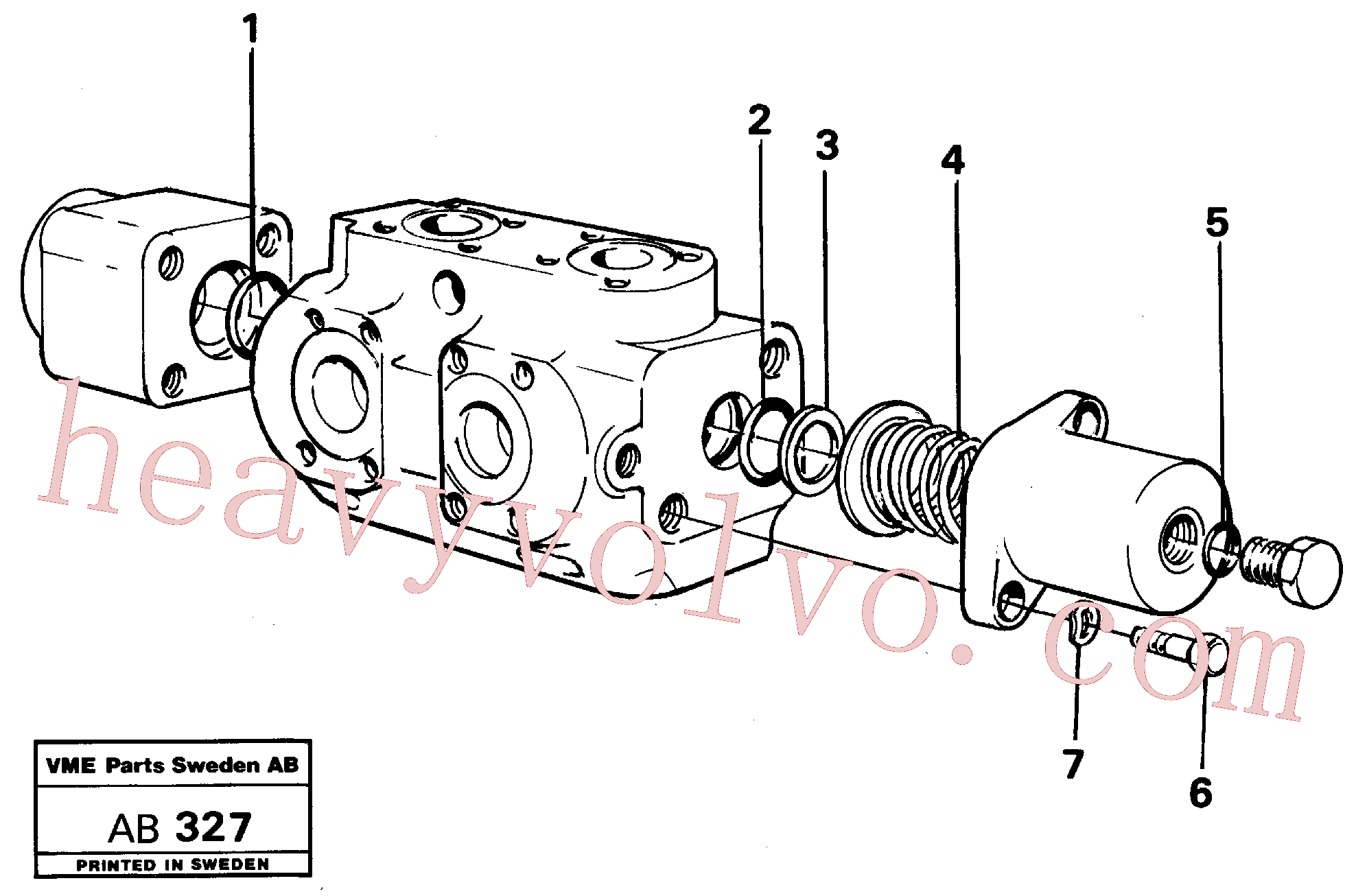 China Made VOE6213636 Spring parts for Volvo Excavator