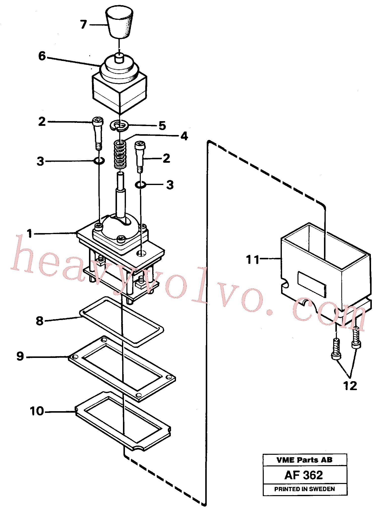 VOE14102589 Retaining ring for Volvo Excavator spare