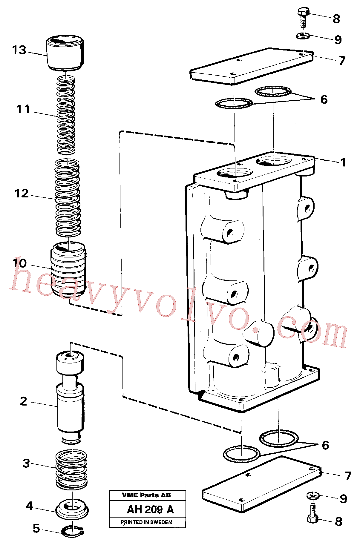 Wholesale VOE11036636 Snap ring, Slide for Volvo Excavator