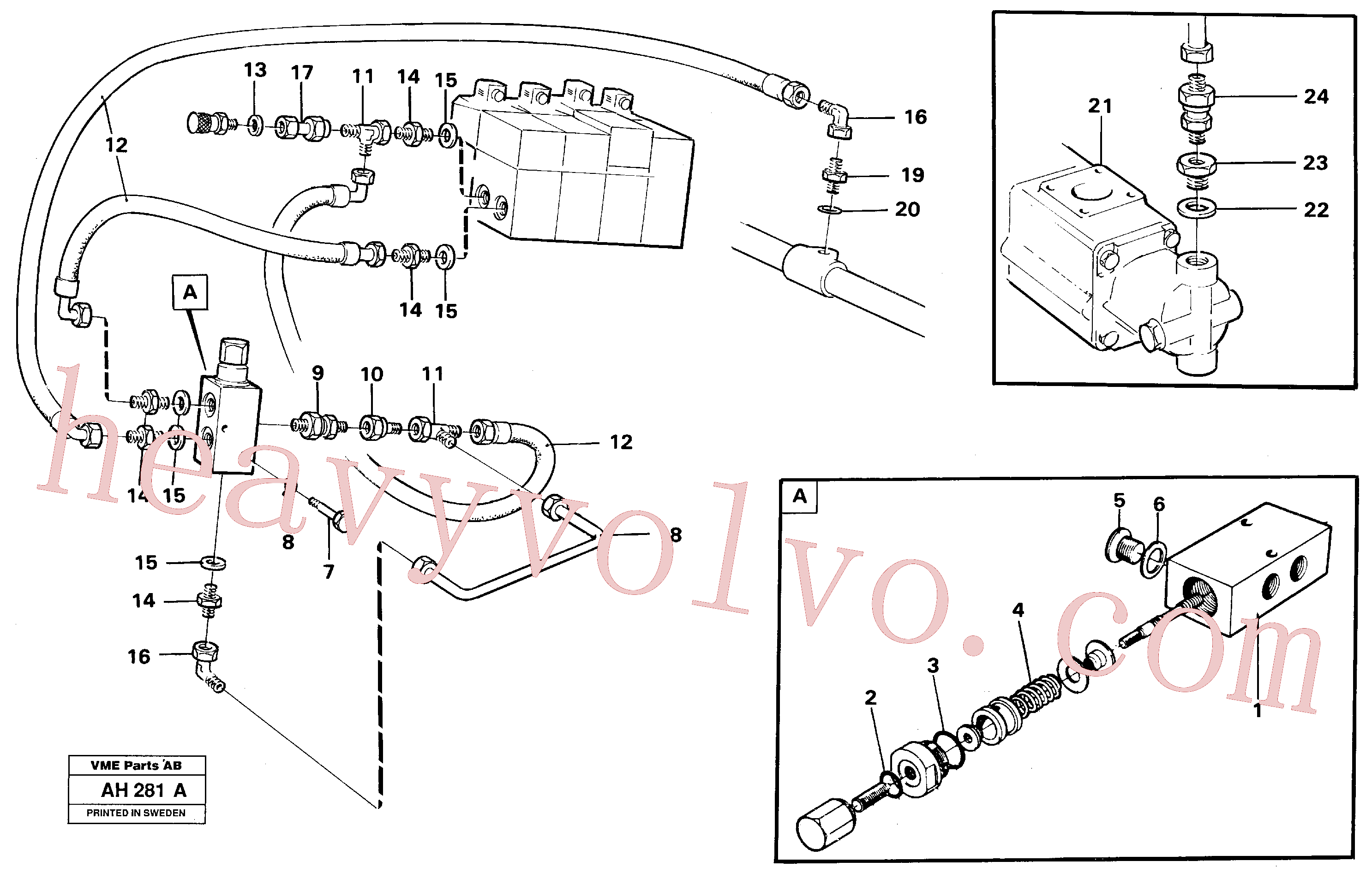 Wholesale VOE11018745 Valve for Volvo Excavator