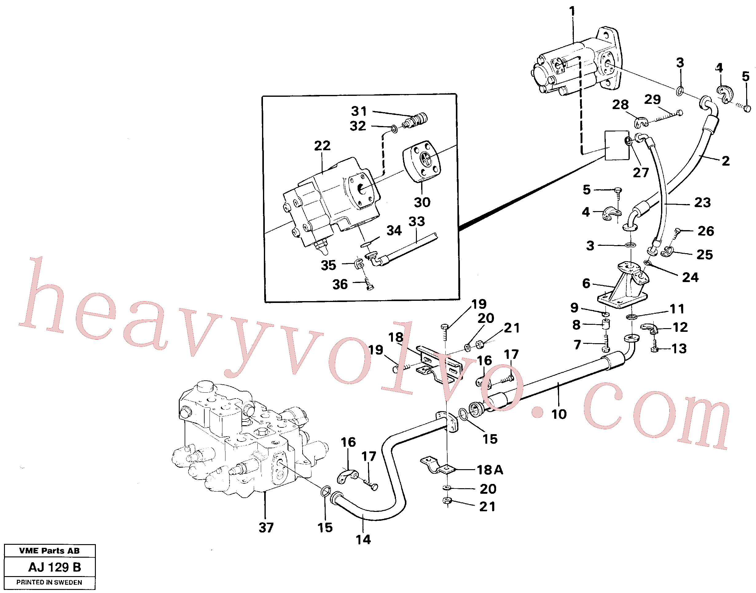 Volvo Assembly VOE959299 Allen Hd Screw for sale