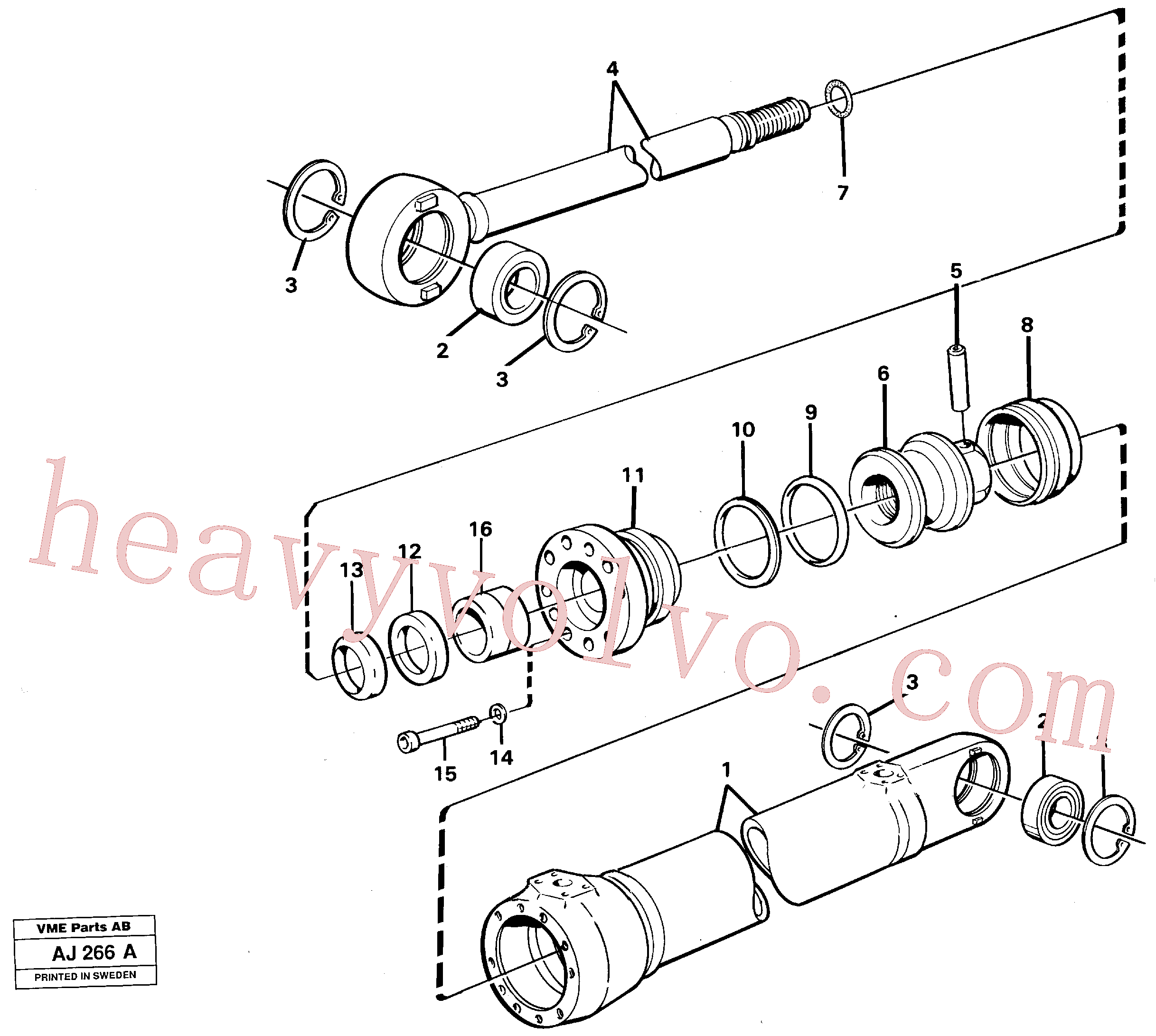 Volvo Assembly VOE4782406 Piston for sale