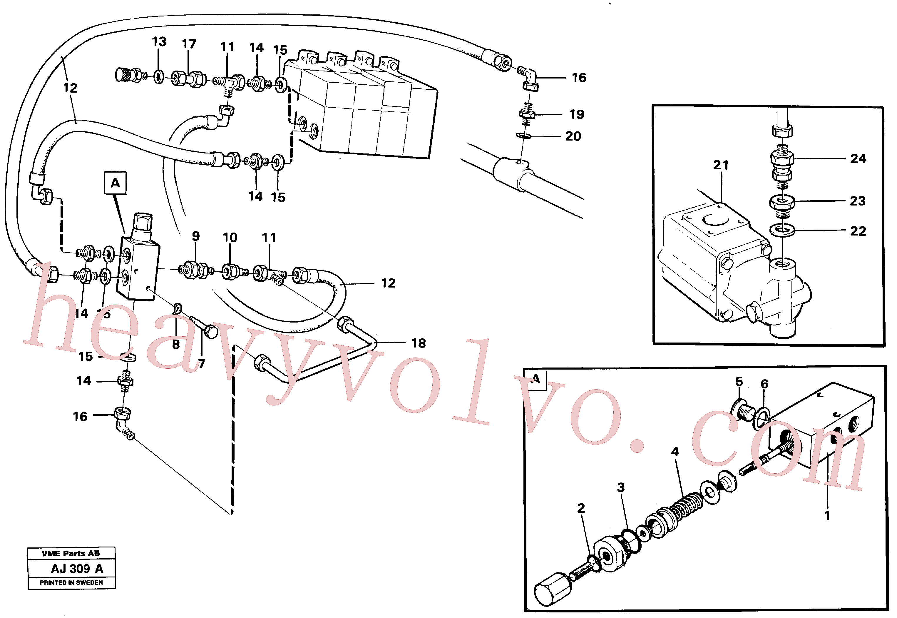 Wholesale VOE11018745 Valve for Volvo Excavator