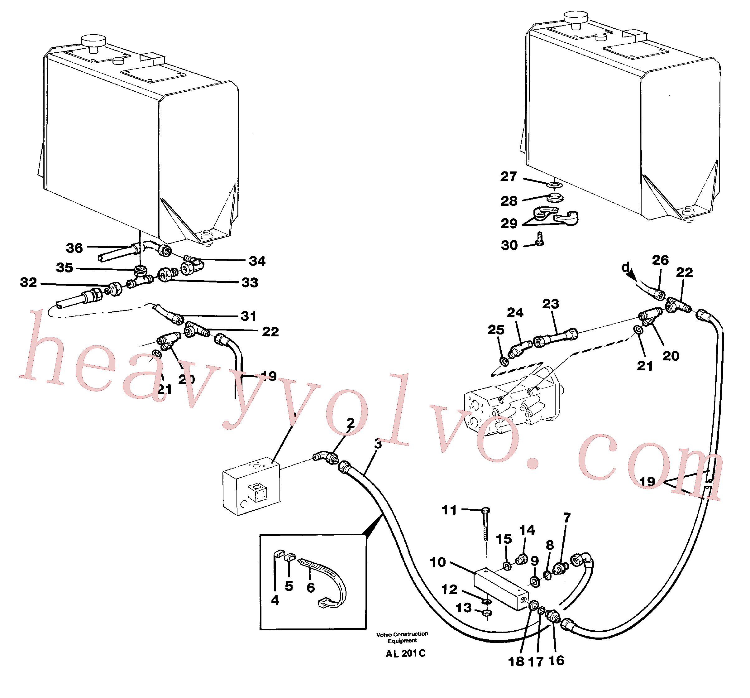 Volvo Assembly VOE11704105 O-ring for sale