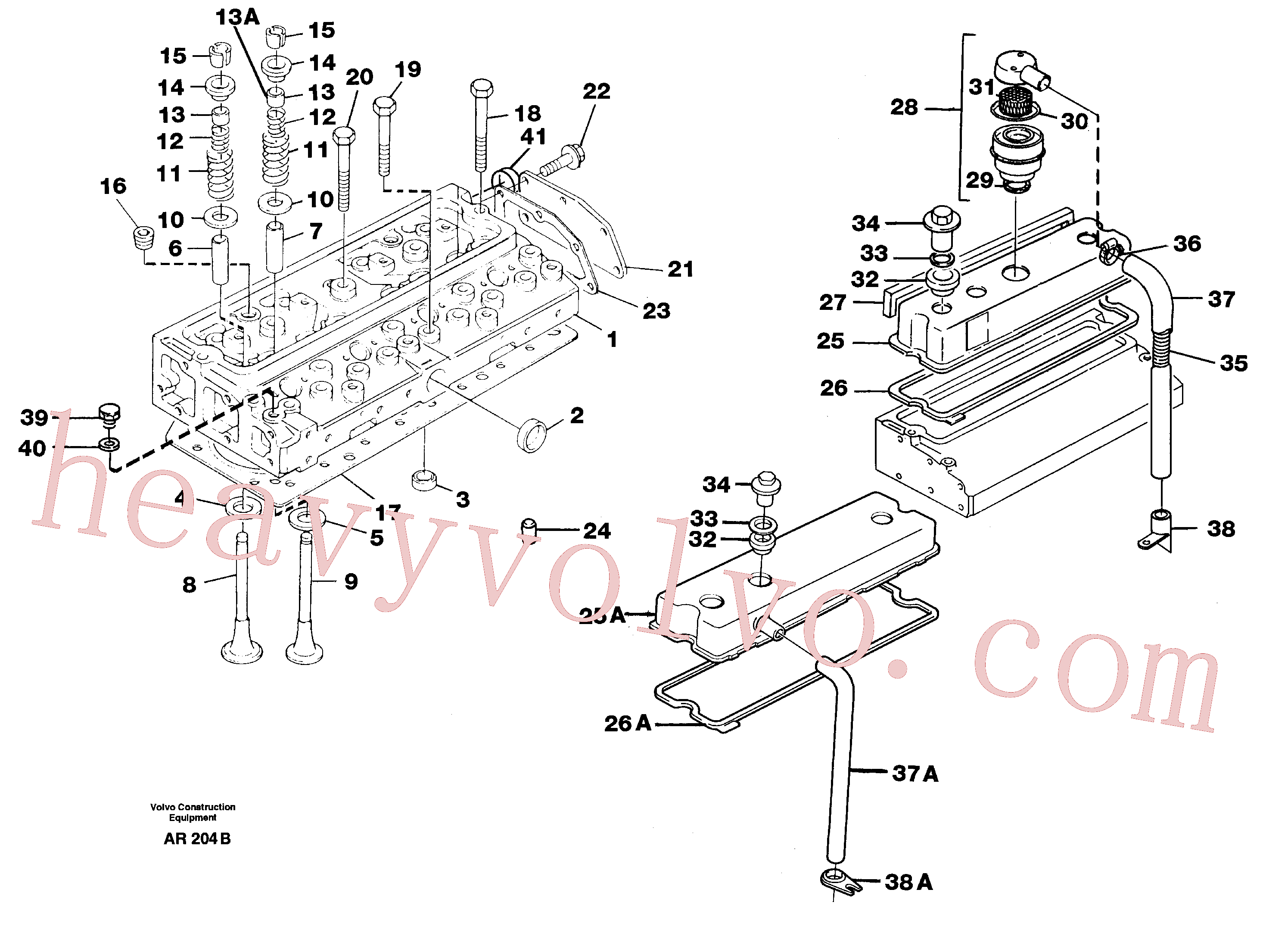 Volvo Assembly VOE957180 Gasket for sale