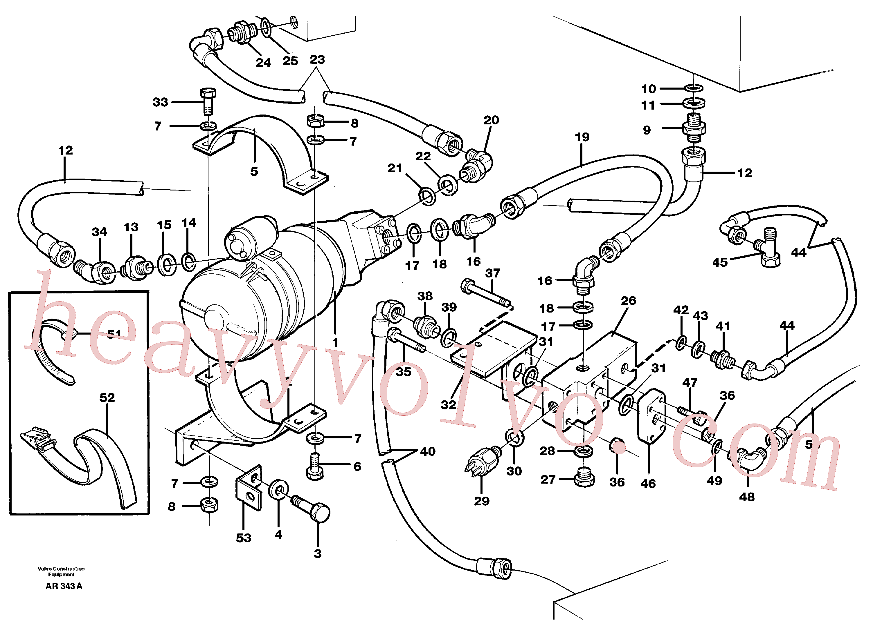 Volvo Assembly VOE11704105 O-ring for sale