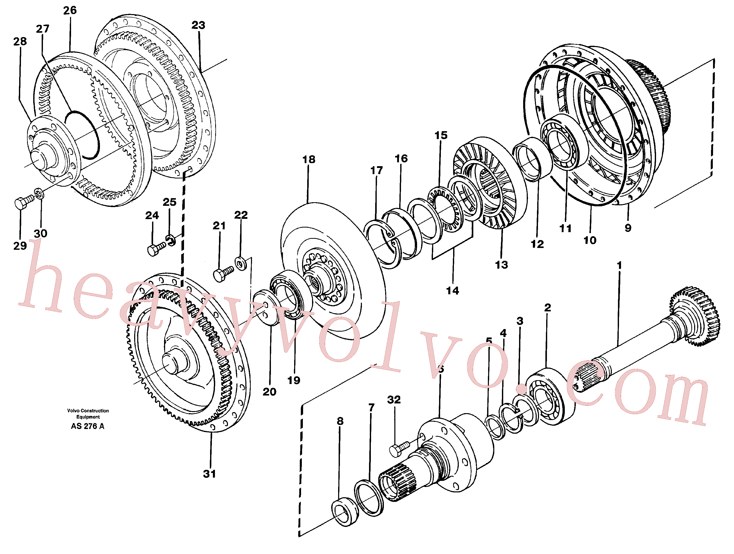 Volvo VOE11704796 Cover aftermarket part for sale