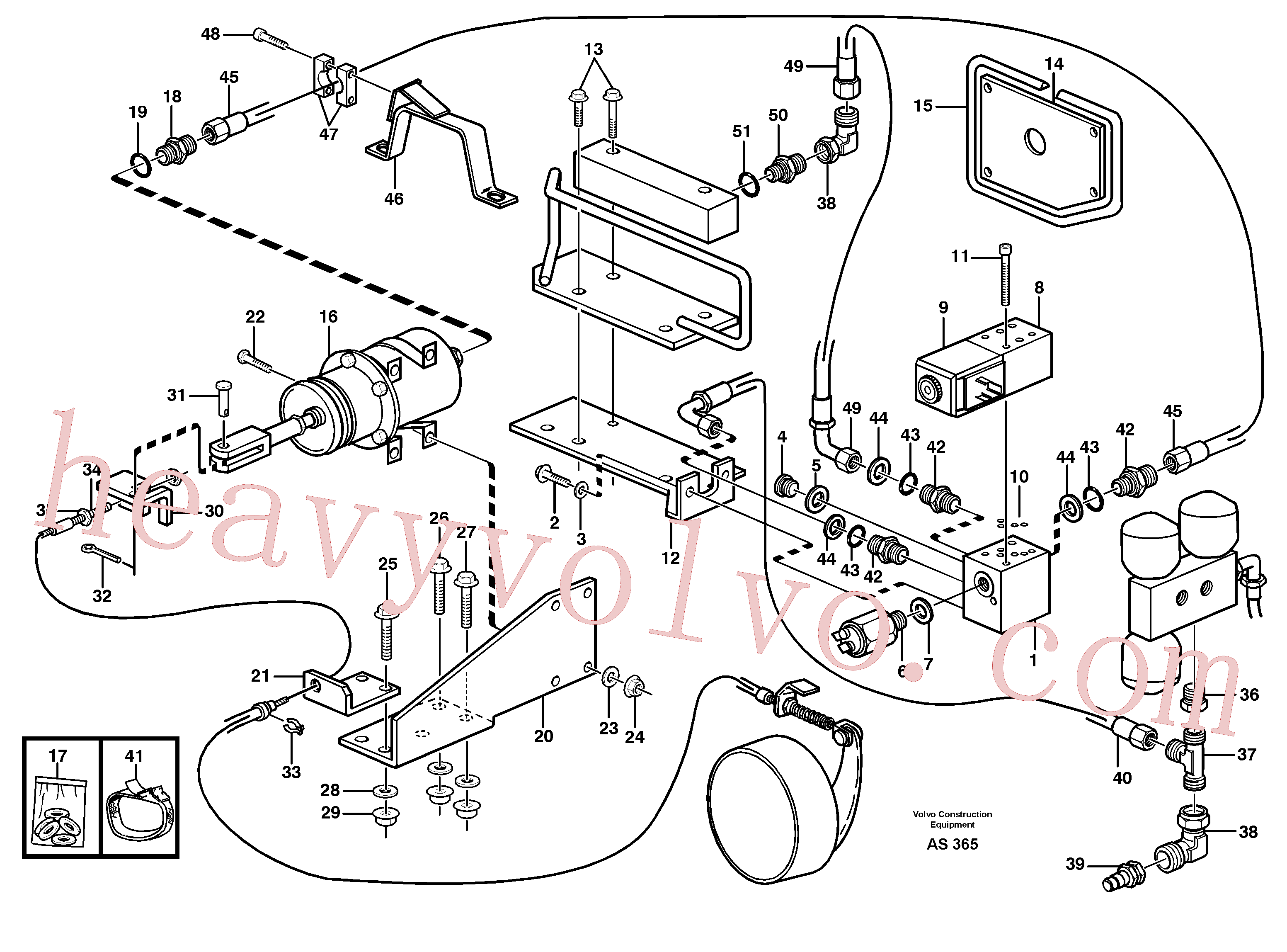 Volvo Assembly VOE11704105 O-ring for sale
