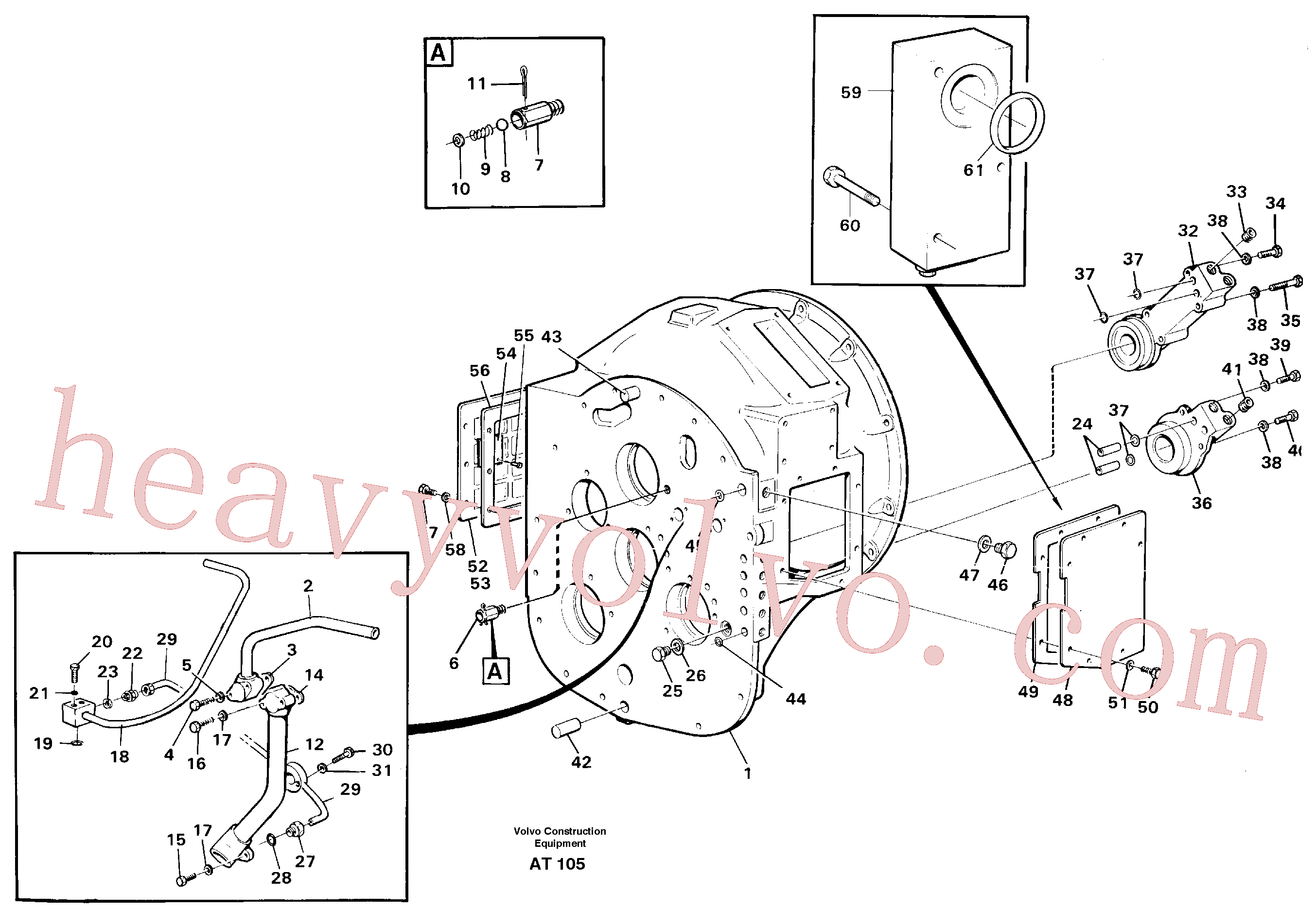 China Made VOE955303 Hexagon screw parts for Volvo Excavator