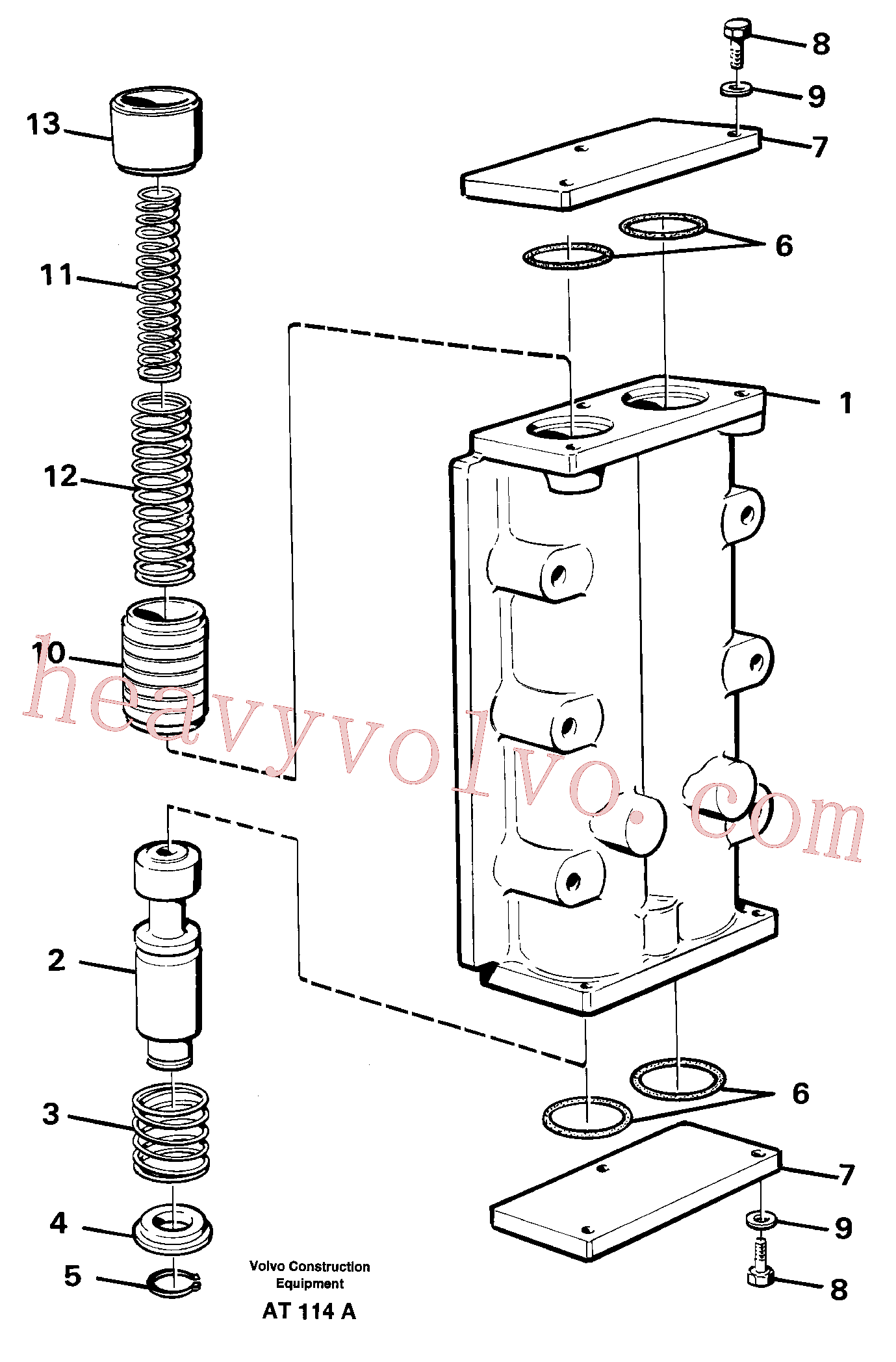 Wholesale VOE11036636 Snap ring, Slide for Volvo Excavator