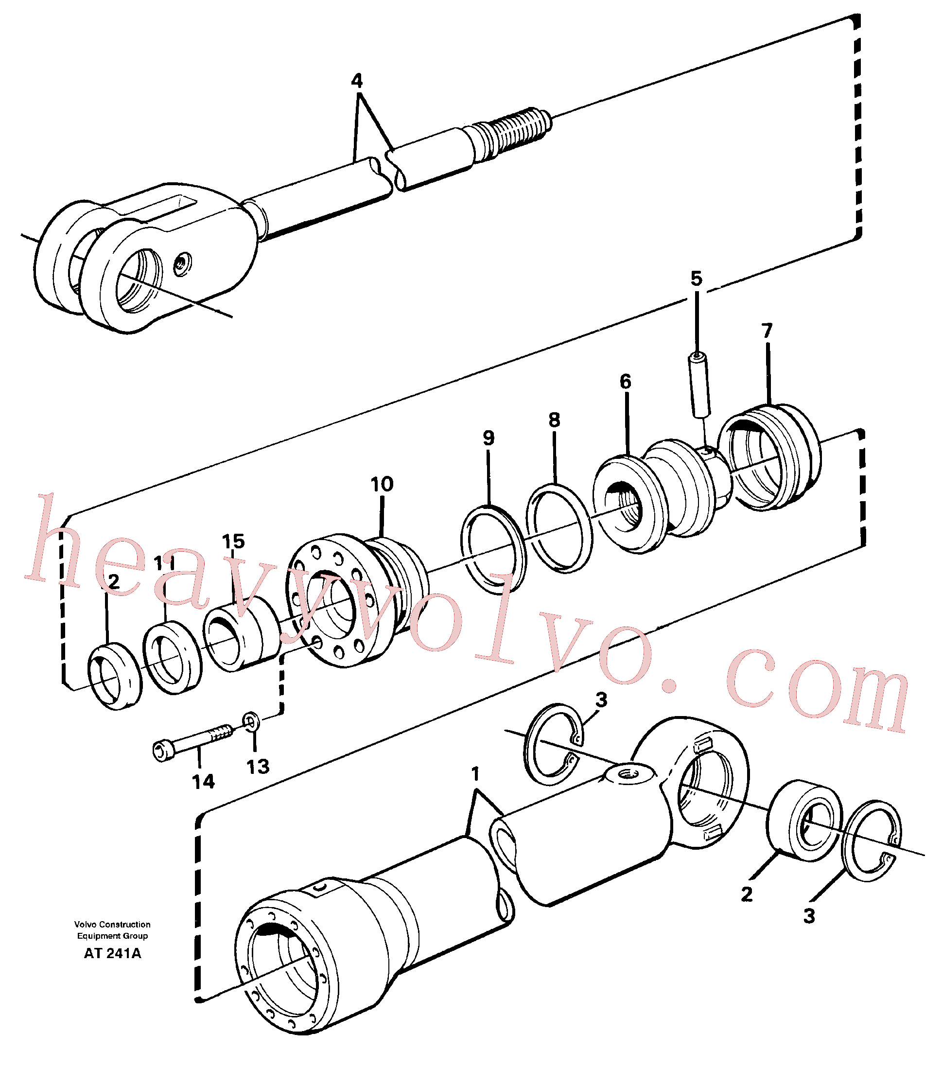 Volvo Assembly VOE914533 Retaining ring for sale