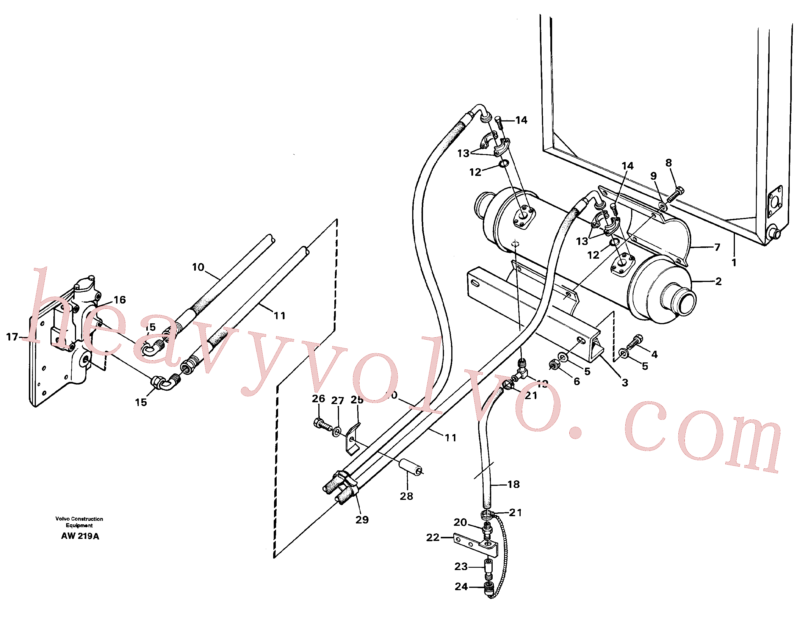 China Made VOE60113567 Spacer sleeve, Spacer ring parts for Volvo Excavator