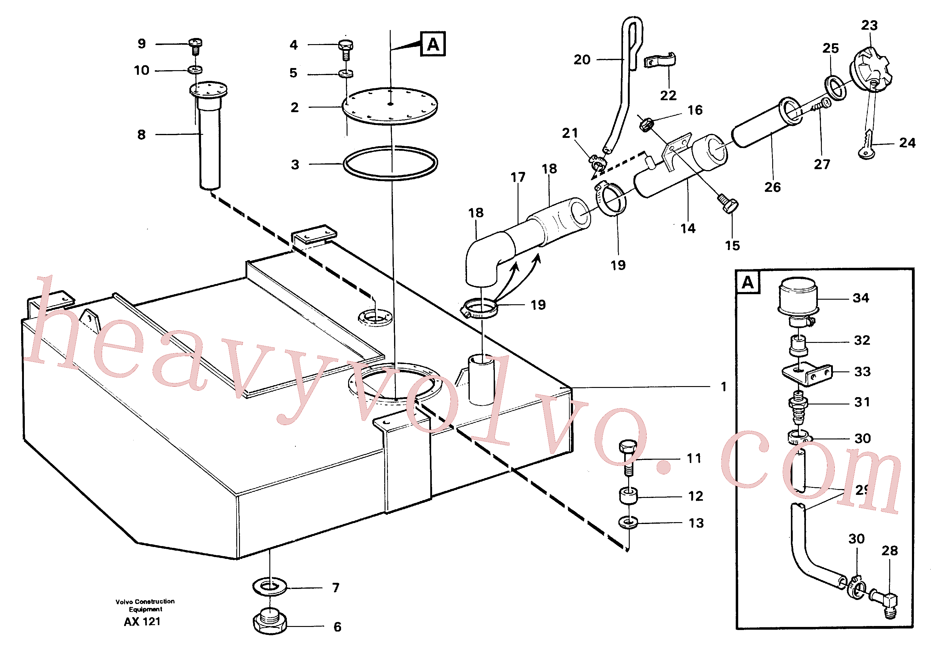 Volvo VOE925285 O-ring aftermarket part for sale