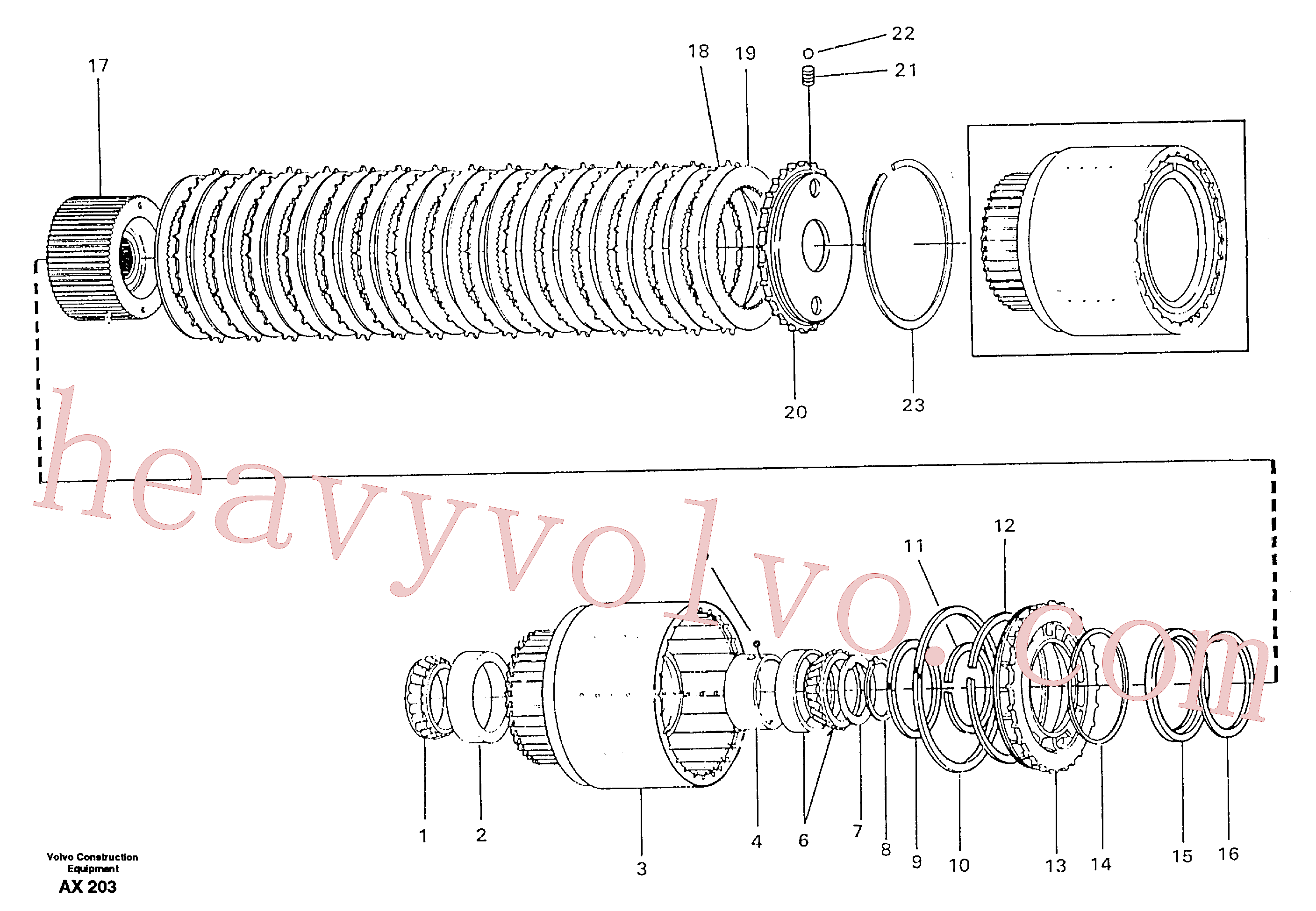 Wholesale VOE12974776 Kit for Volvo Excavator