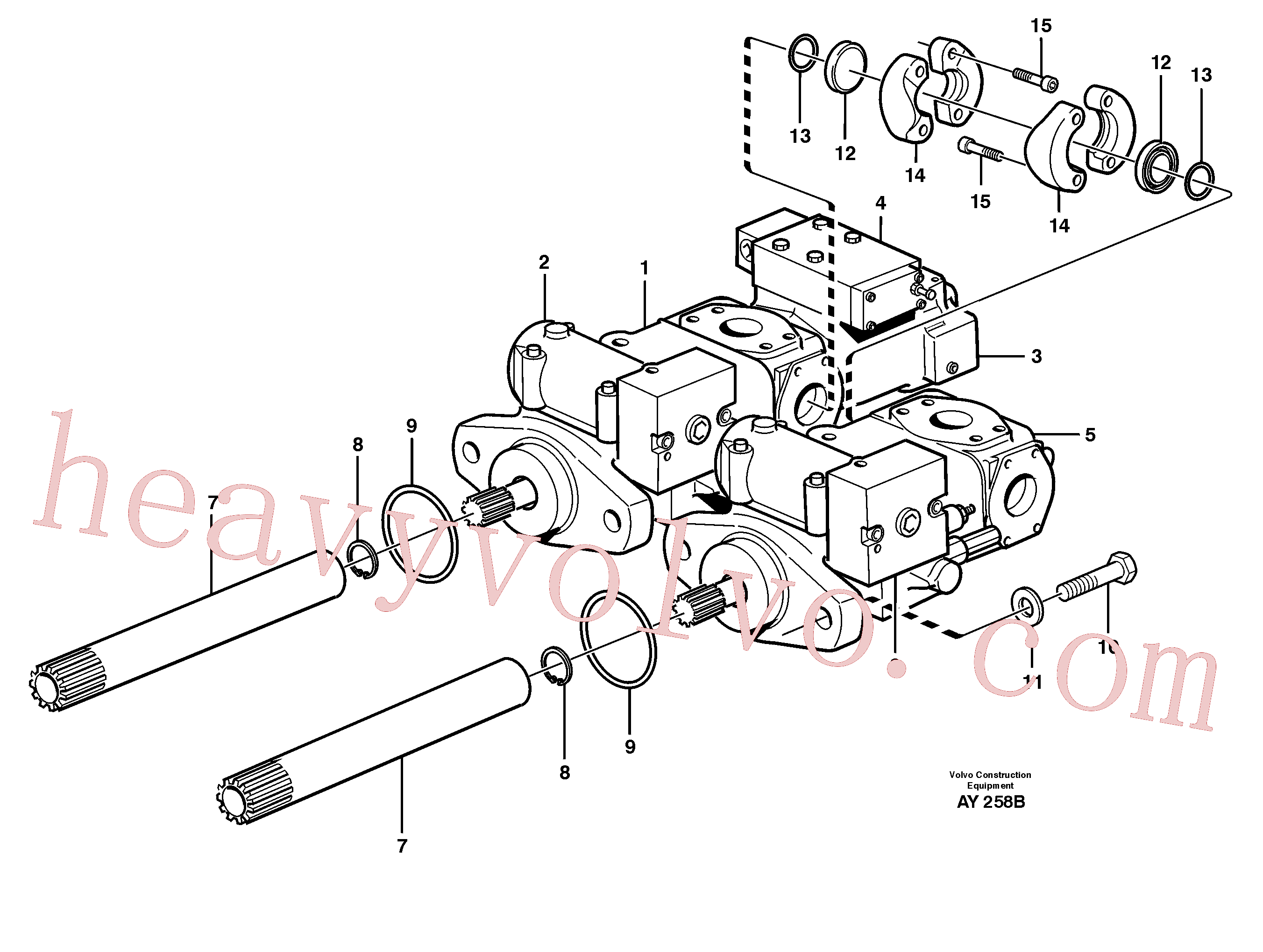 Wholesale VOE11708115 Hex. socket screw for Volvo Excavator