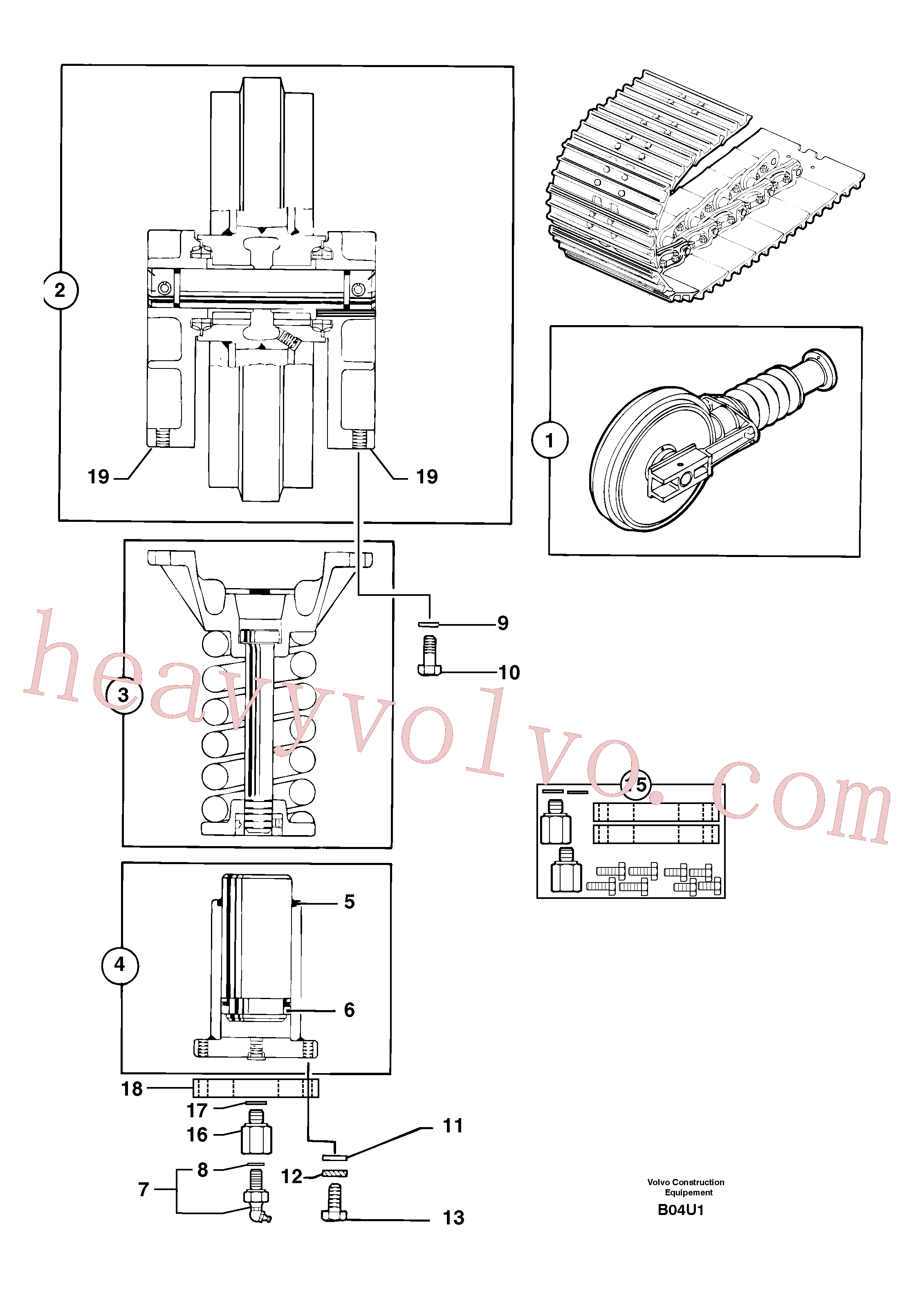 Volvo PJ4370042 Screw aftermarket part for sale