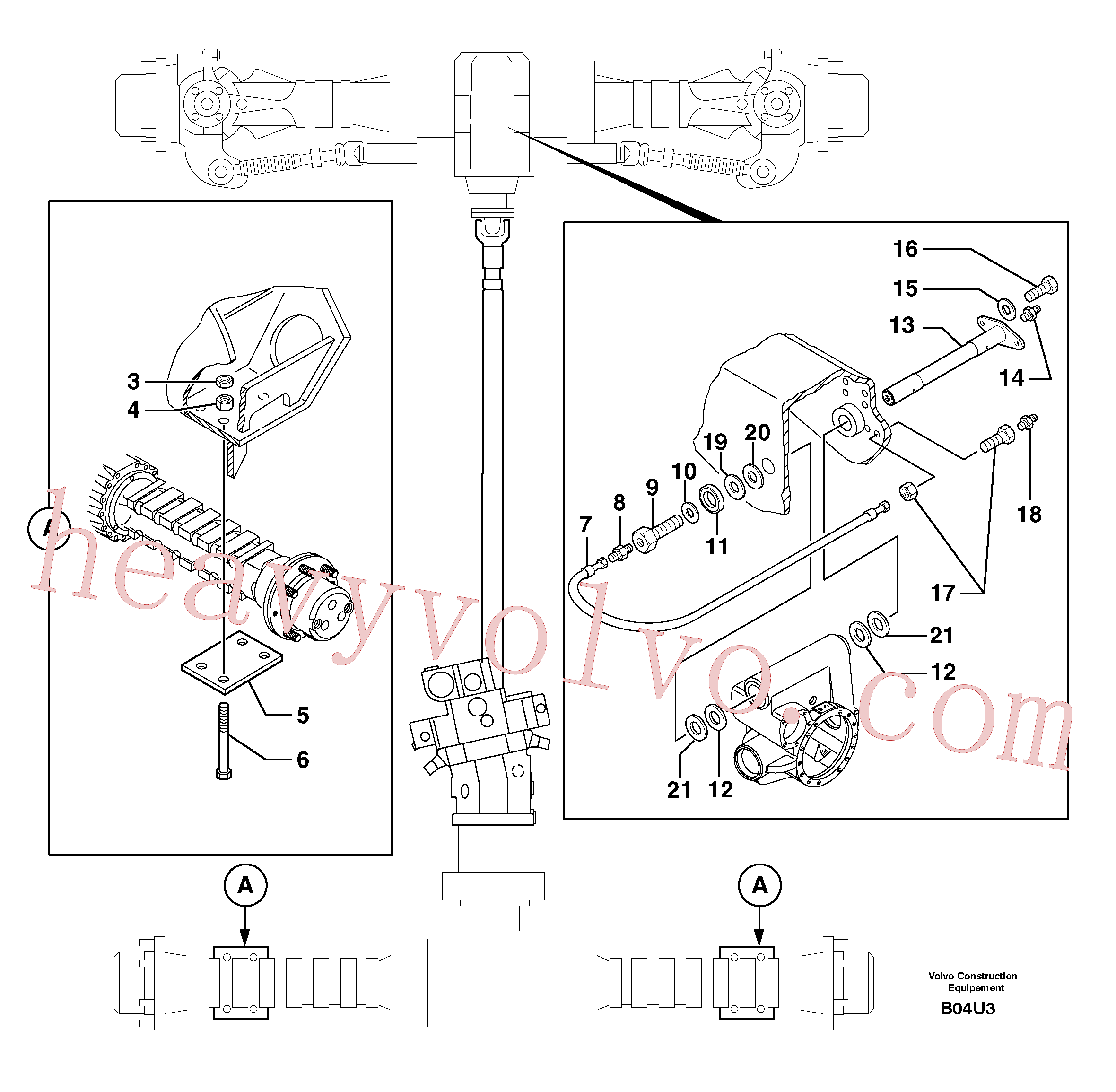 Volvo PJ3890045 Washer aftermarket part for sale