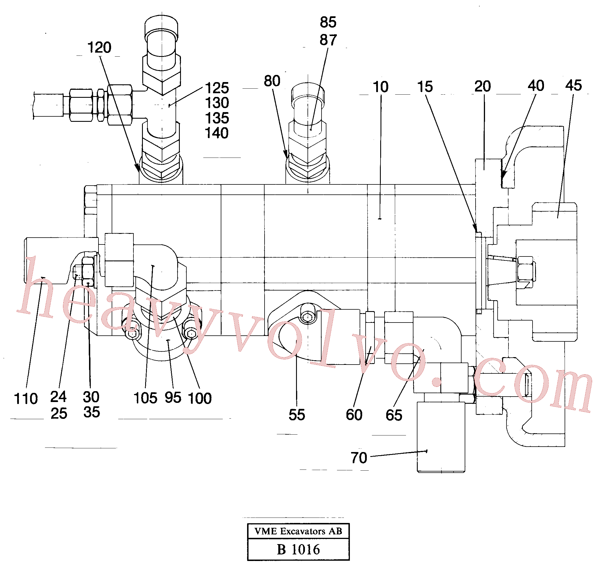 Wholesale VOE14046699 Tube Assembly for Volvo Excavator