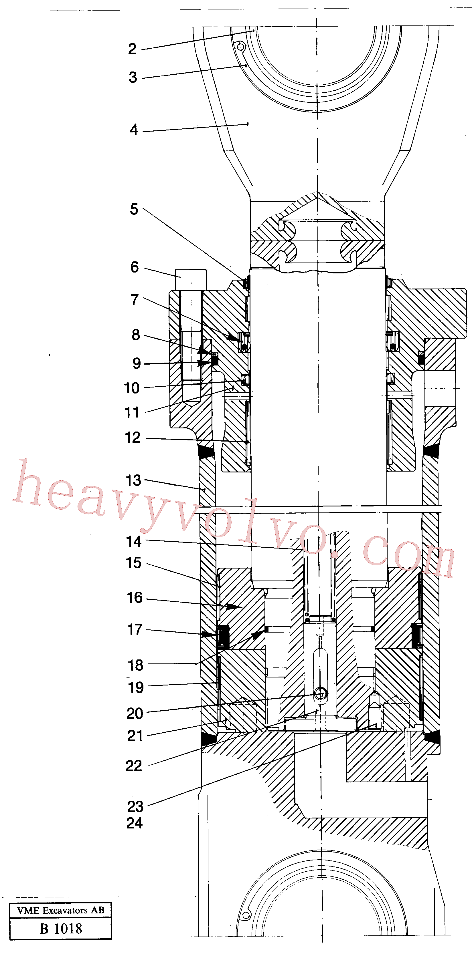 Wholesale VOE14250890 Hydraulic cylinder for Volvo Excavator
