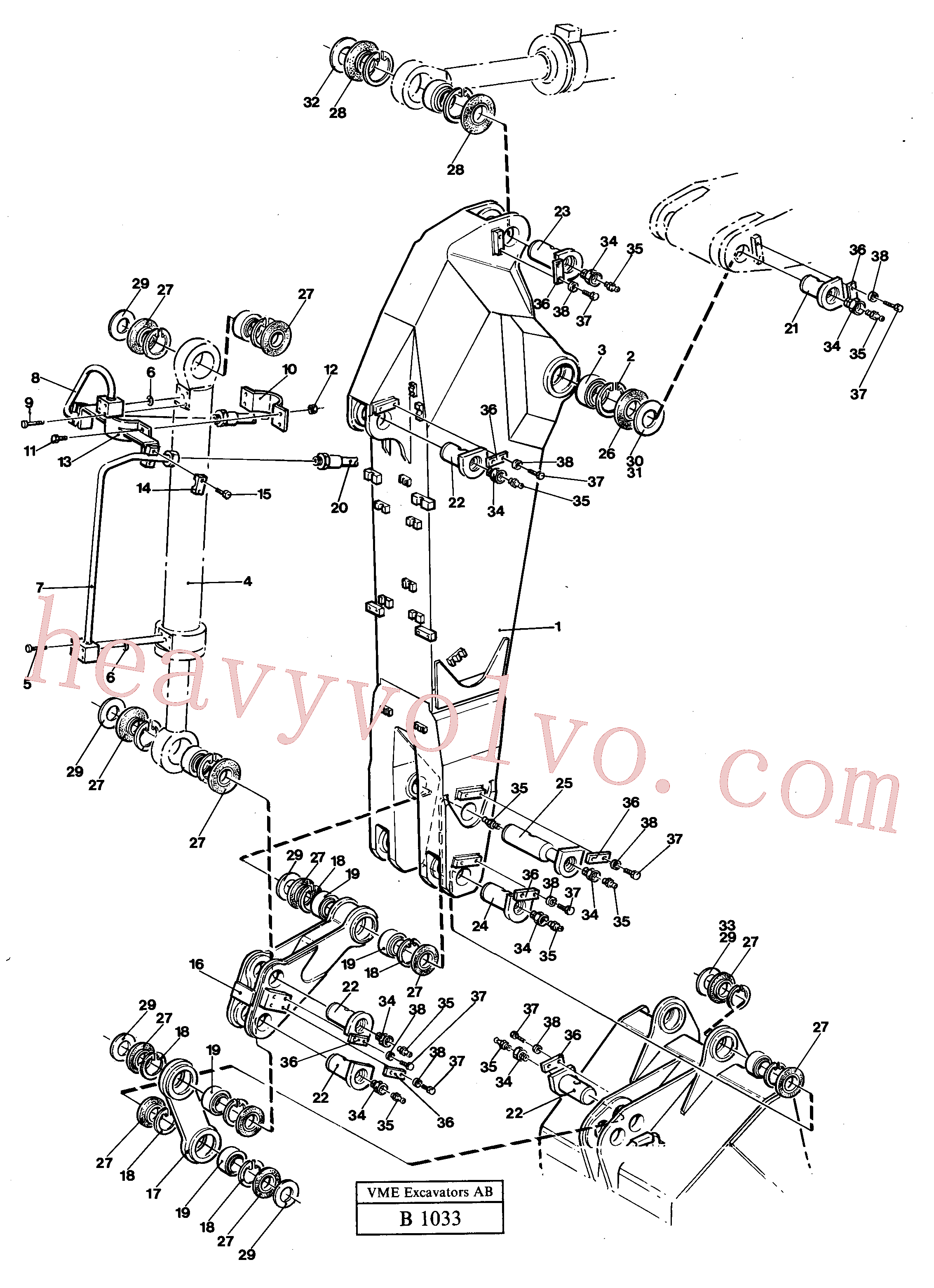 Wholesale VOE14252548 Dipper Arm for Volvo Excavator