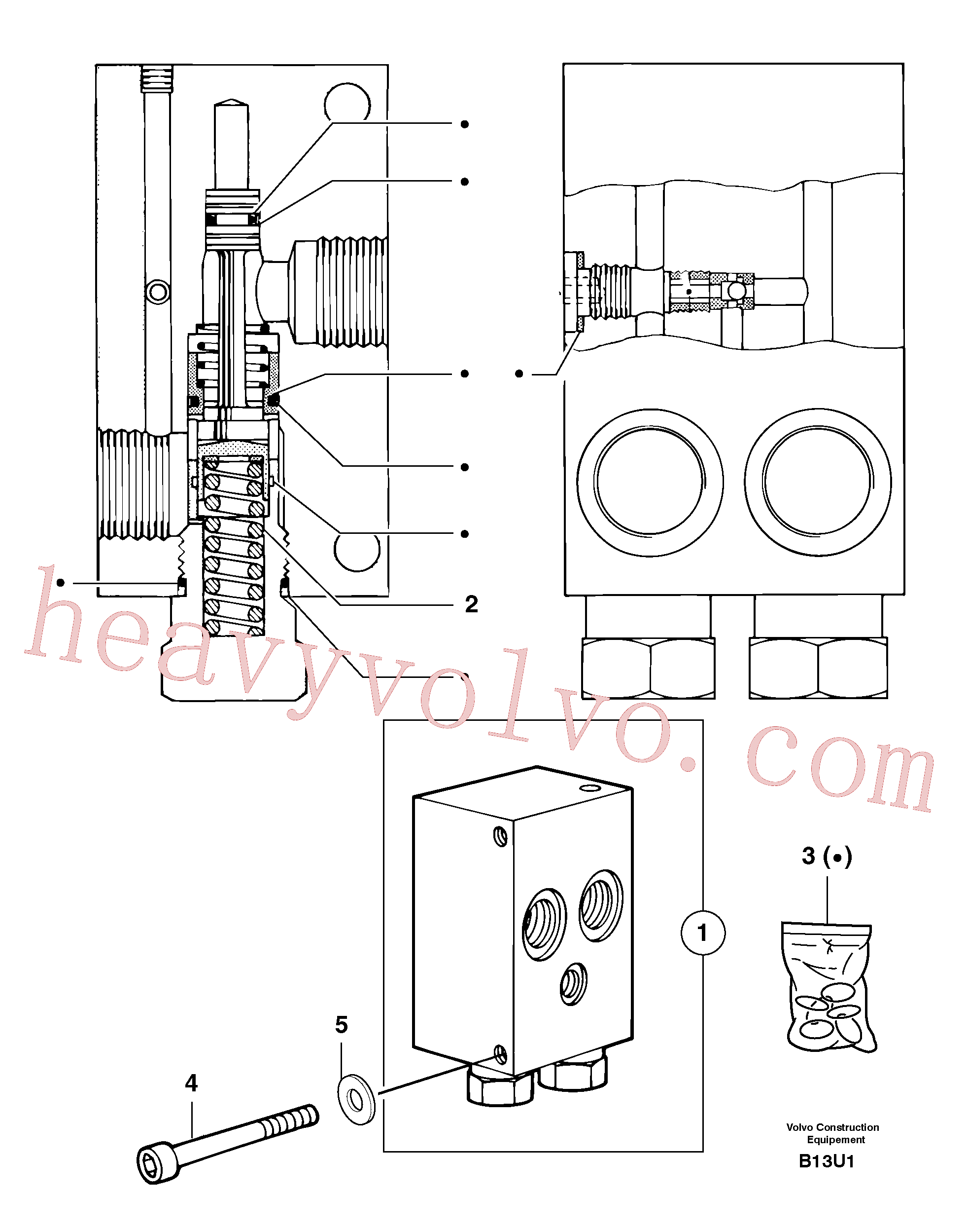 PJ7411526 Spring for Volvo Excavator Parts