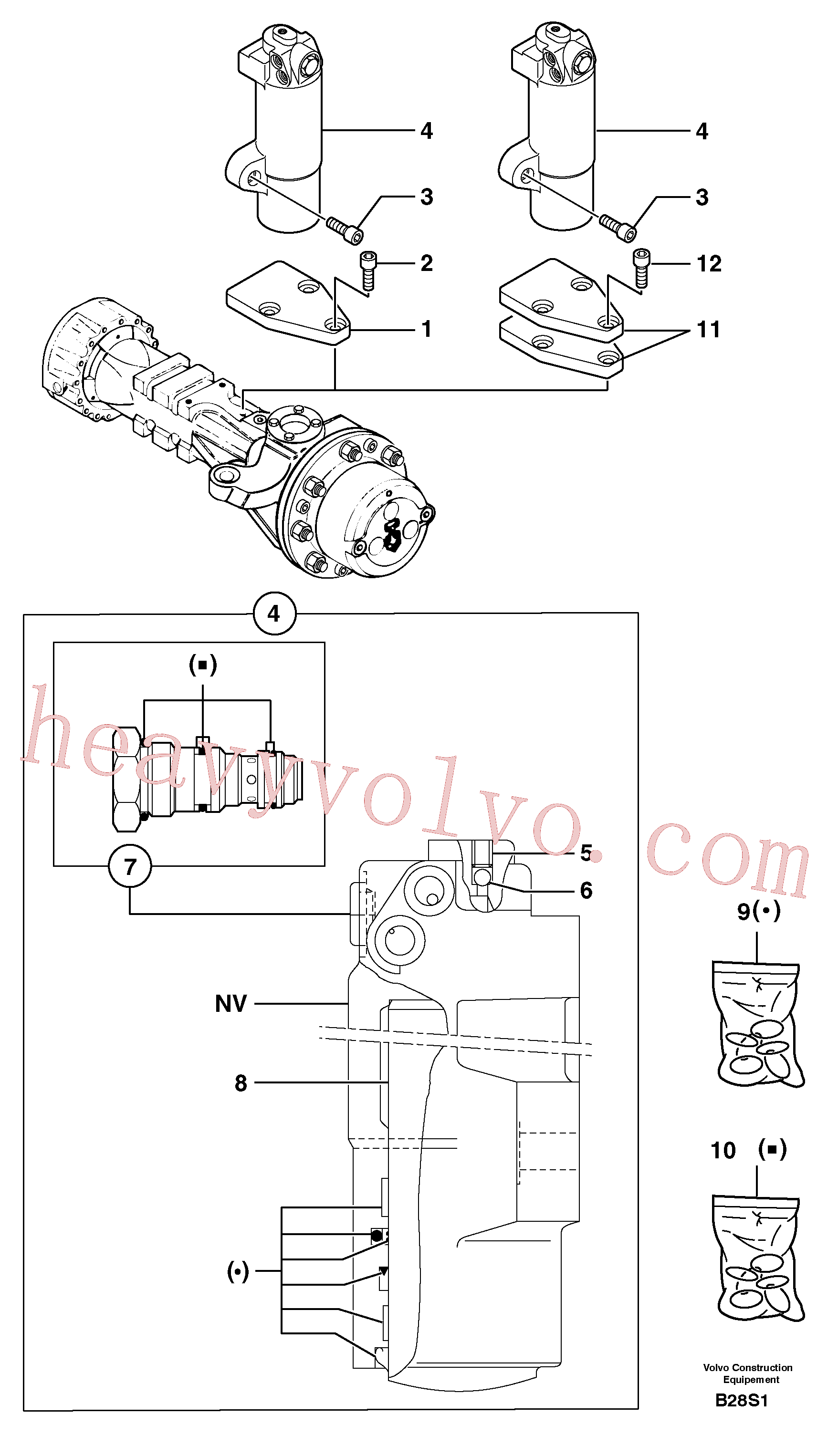 Wholesale PJ5960045 Sealing kit for Volvo Excavator