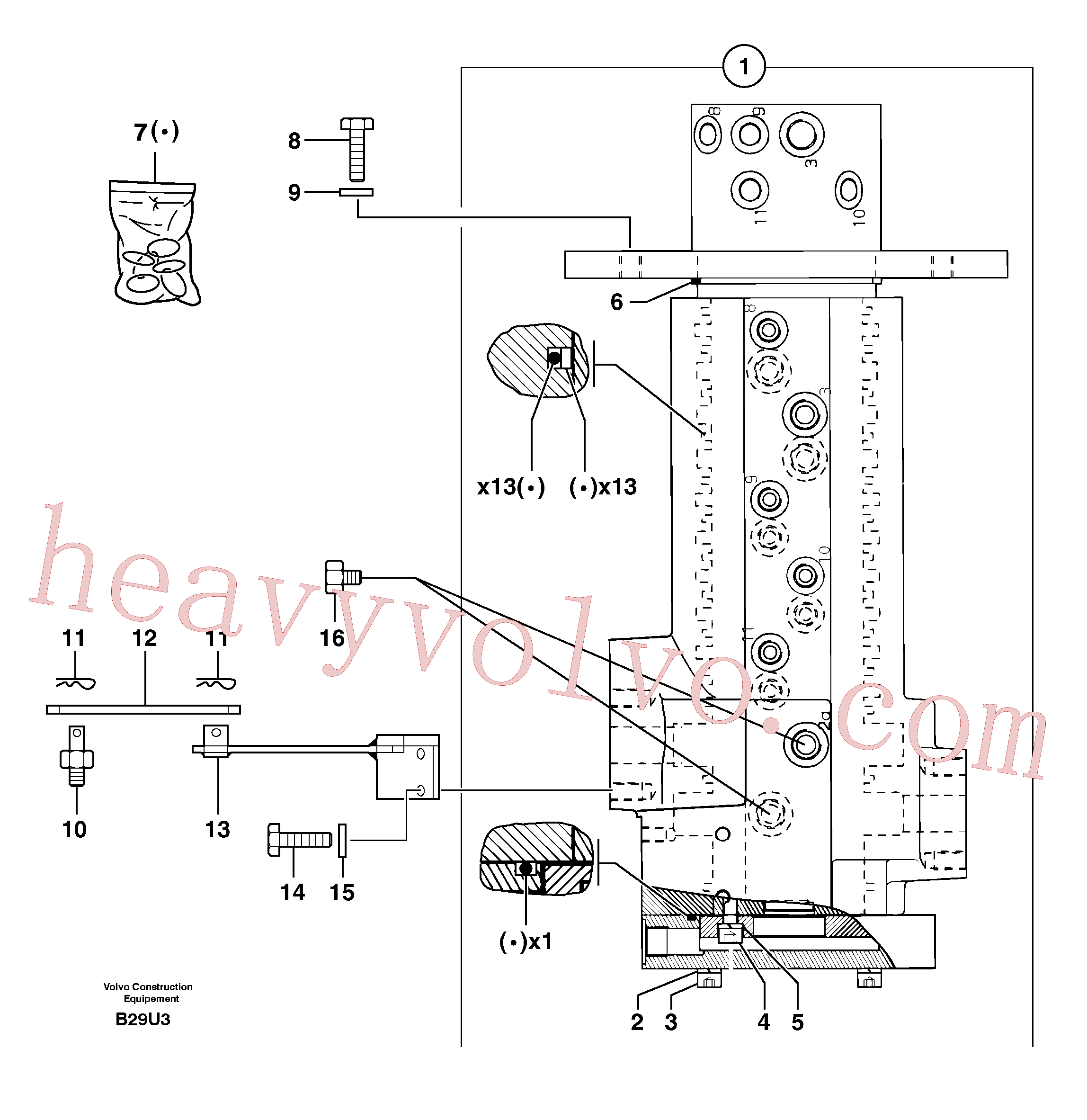 Volvo Assembly VOE11806326 Plug for sale