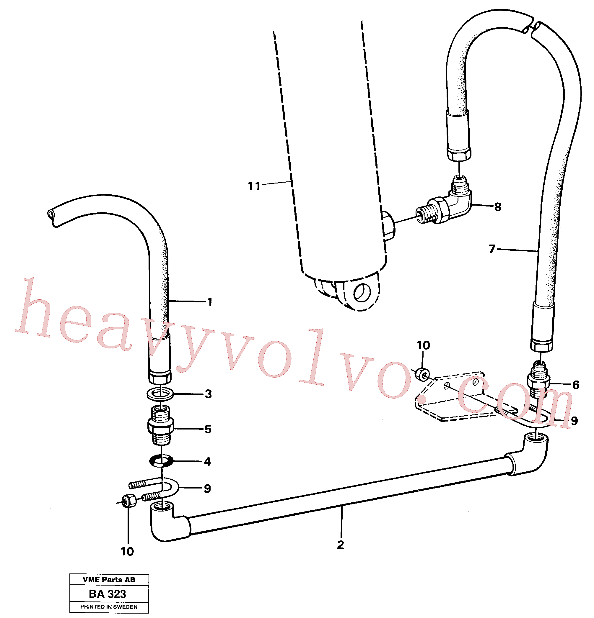 Volvo VOE944498 Sealing washer, Gasket aftermarket part for sale