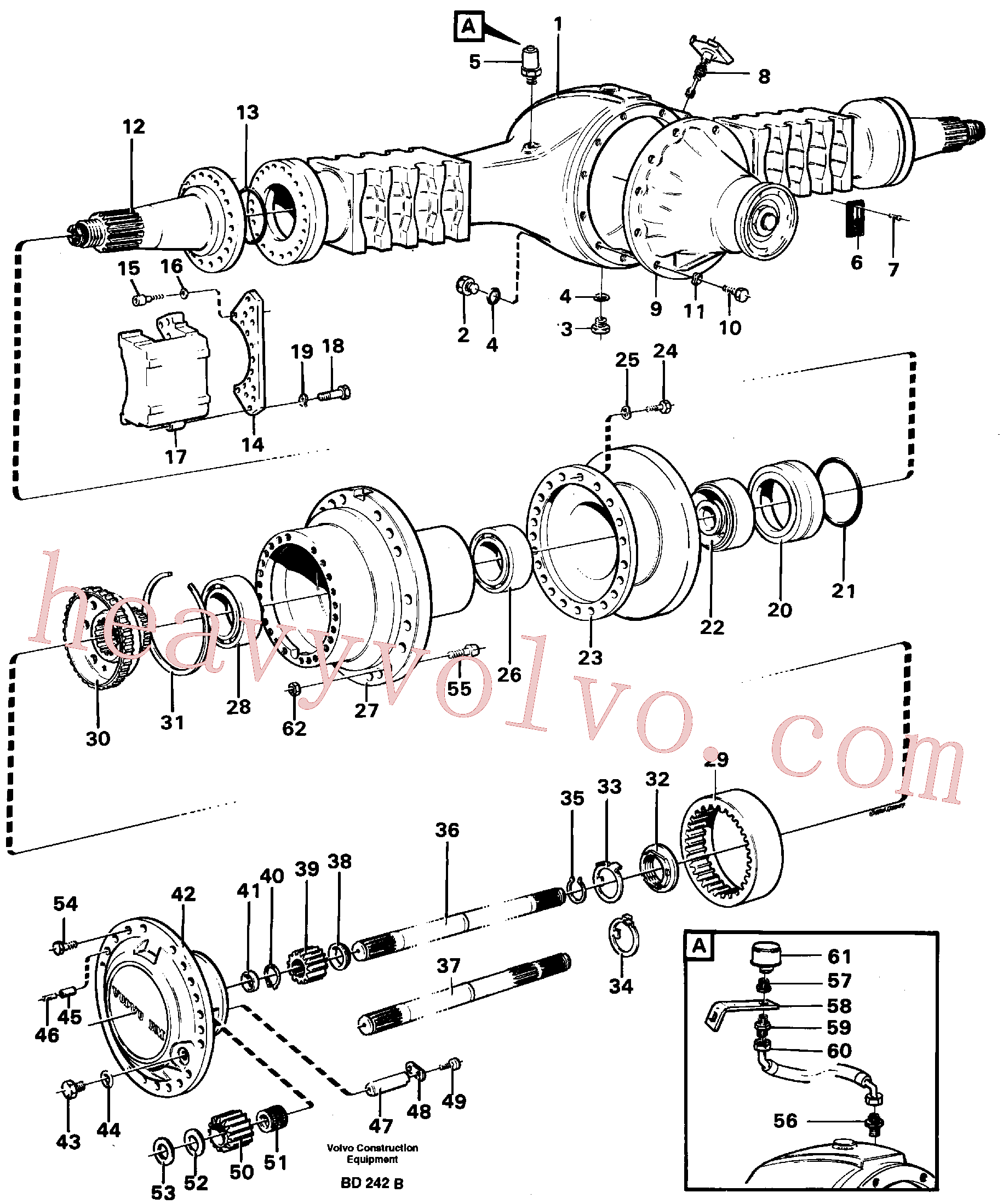 Volvo VOE958228 O-ring aftermarket part for sale
