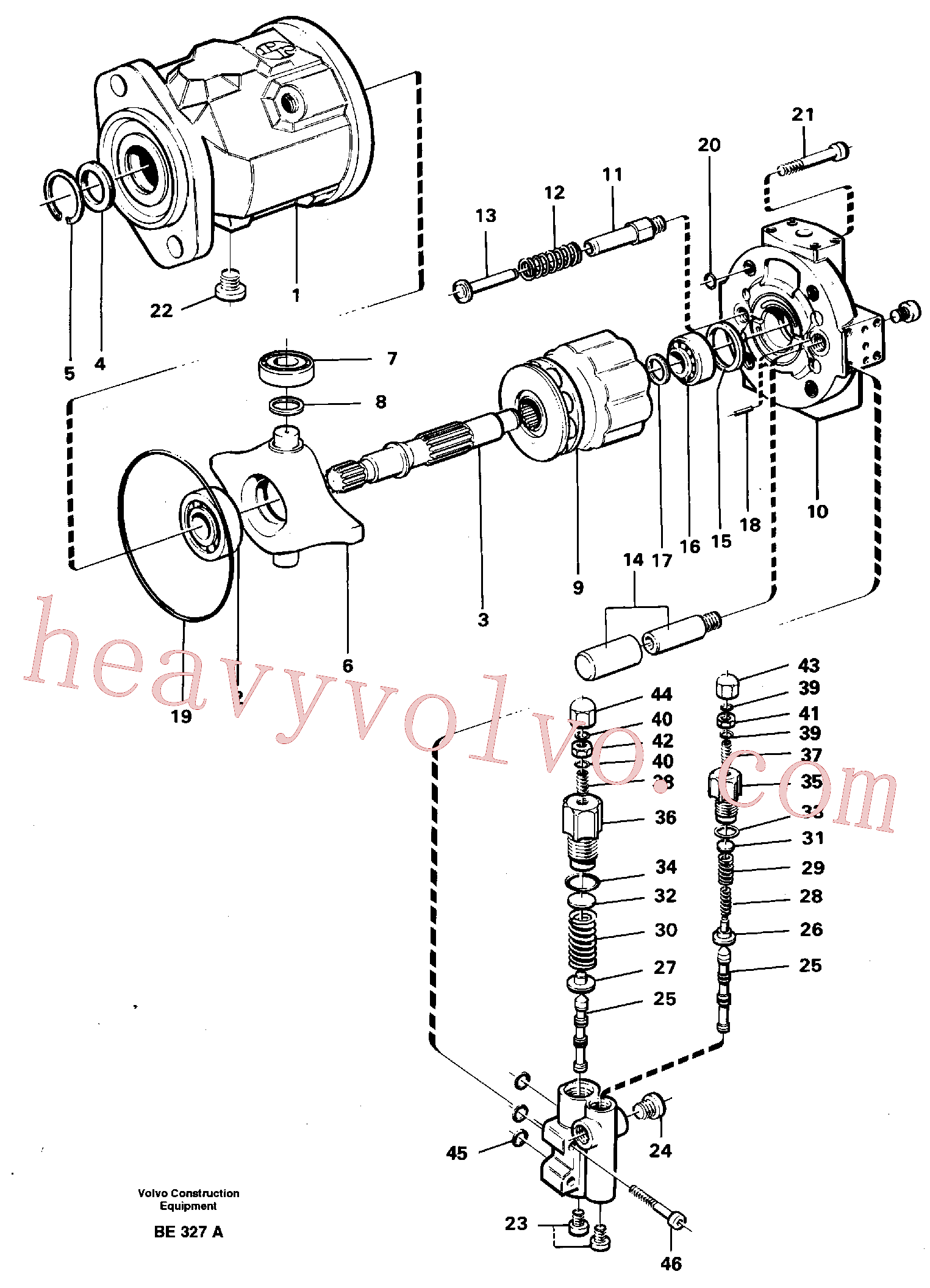 VOE11992755 Conversion kit for Volvo Excavator spare