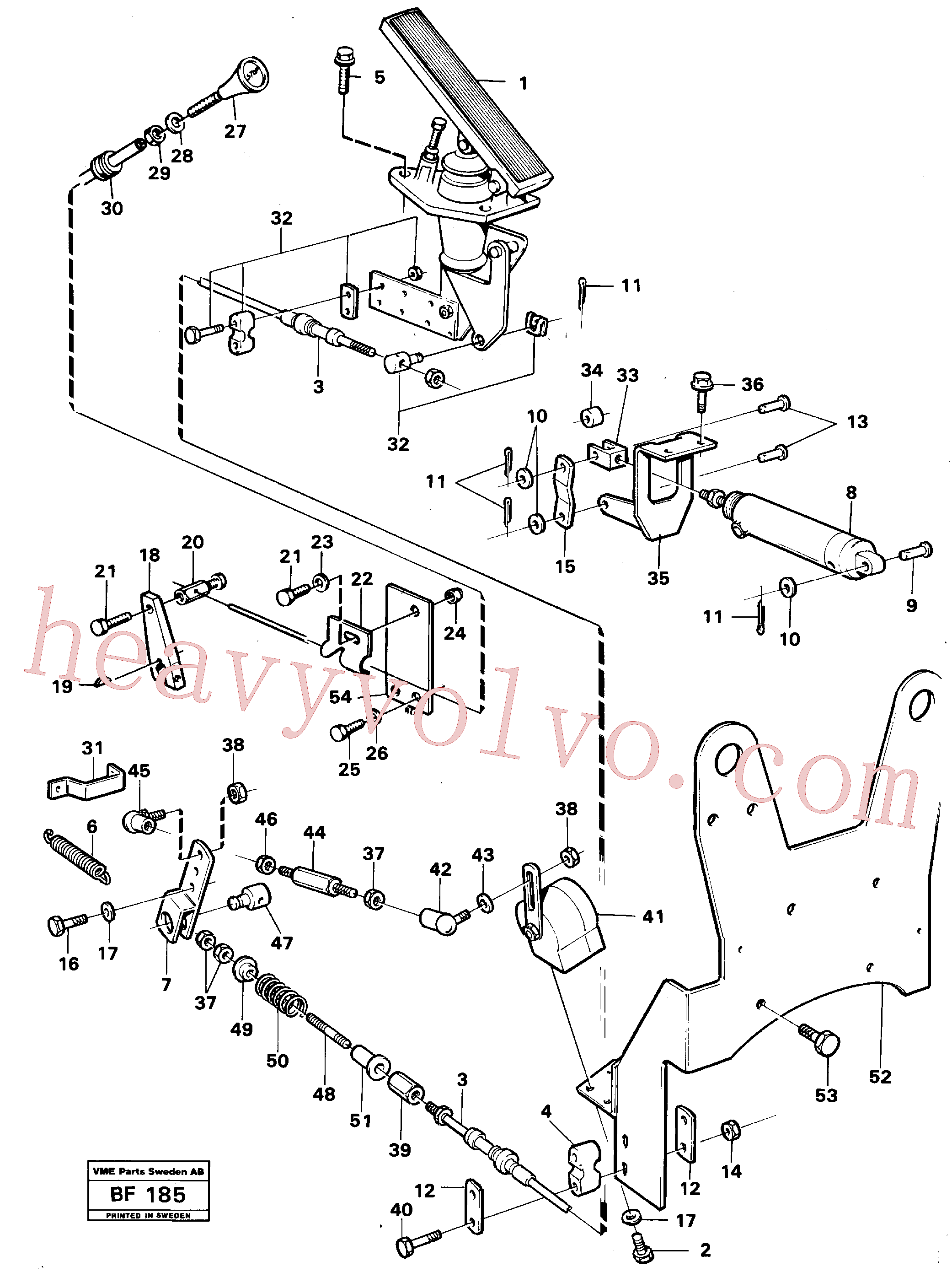 Volvo VOE13964844 Clevis pin aftermarket part for sale