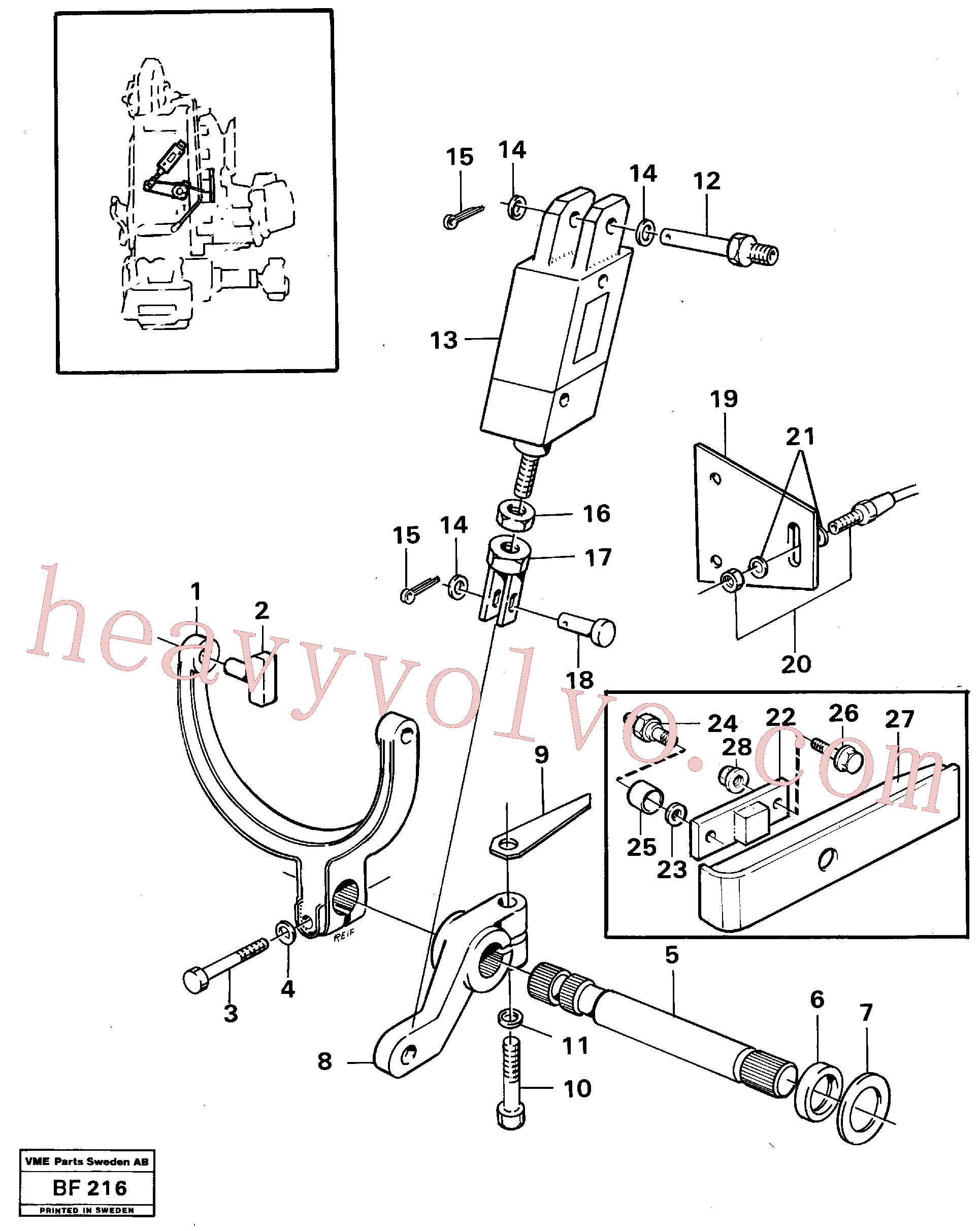 Volvo VOE14015106 Plain washer aftermarket part for sale