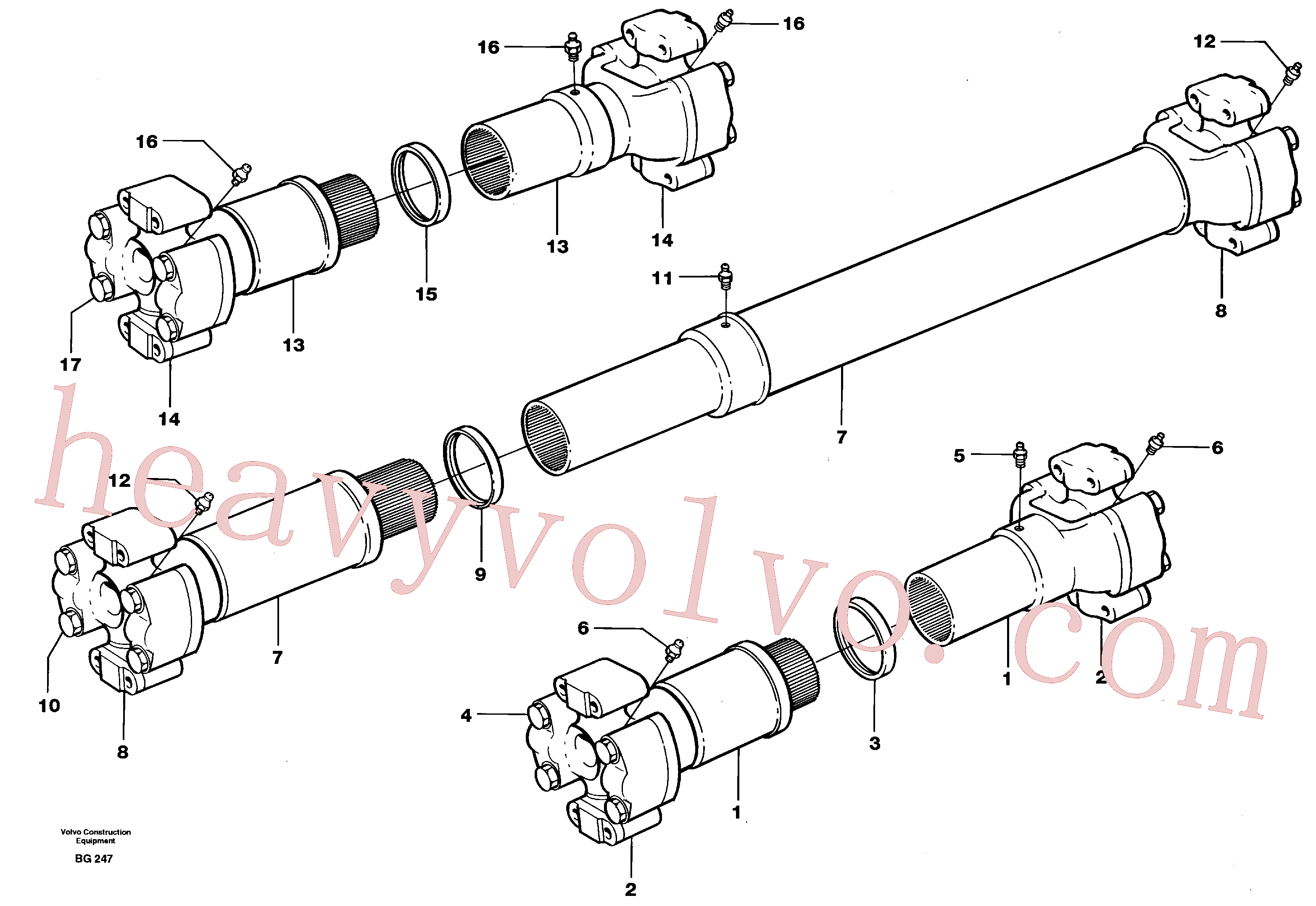 Wholesale VOE11701339 Oil seal ring for Volvo Excavator
