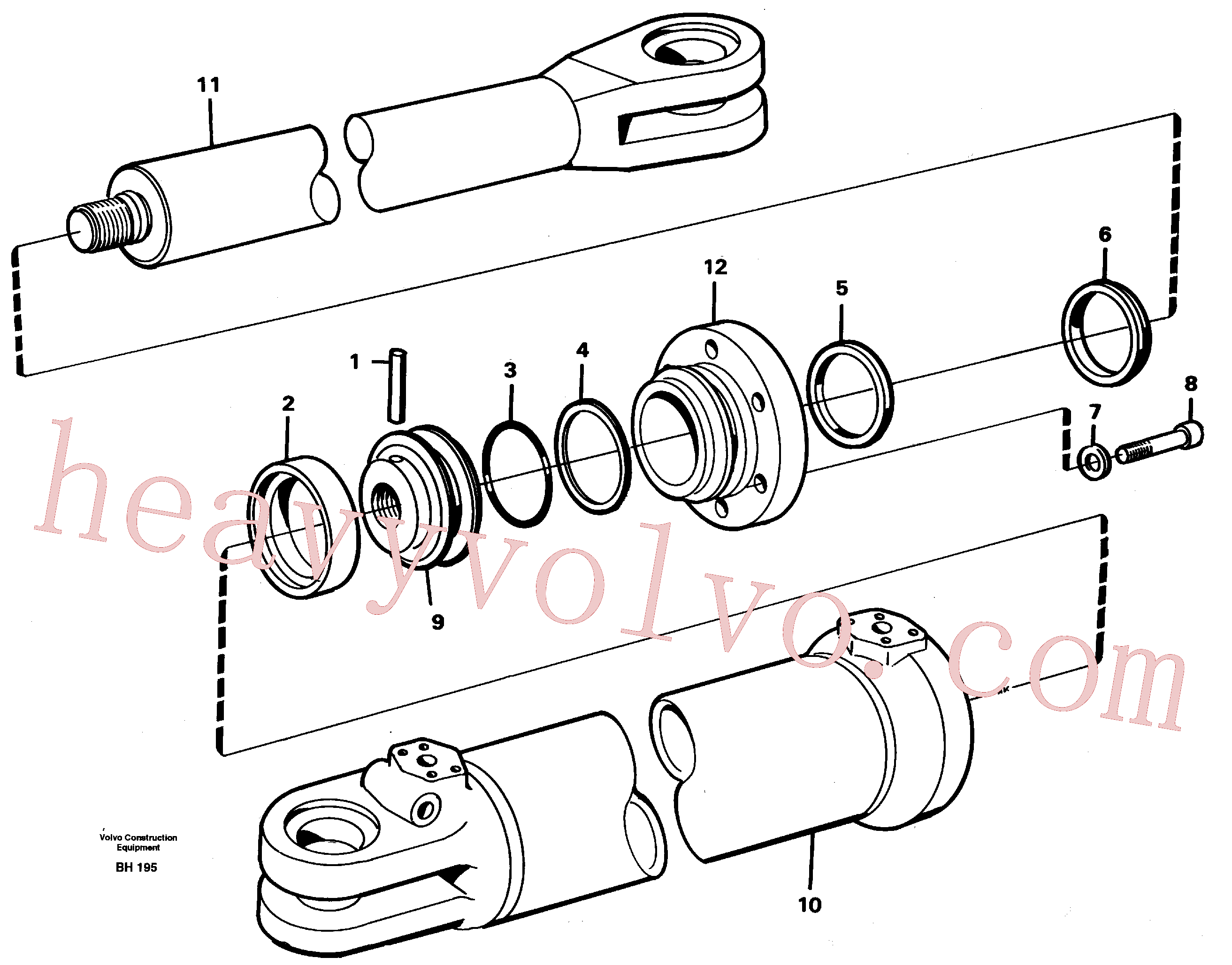 Volvo Assembly VOE4782099 Piston for sale