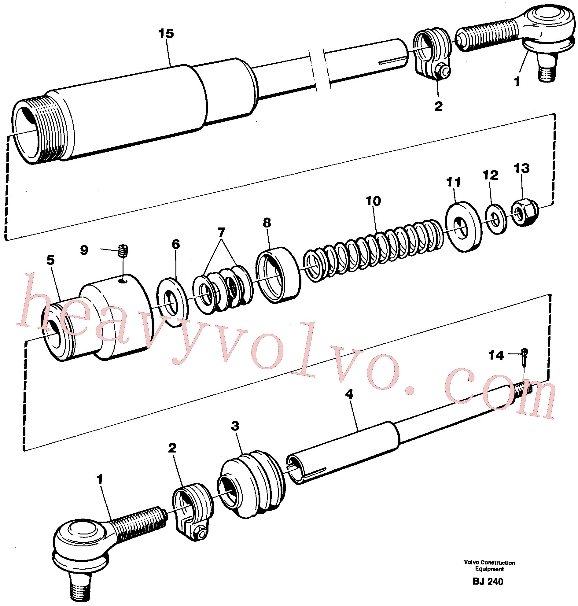 Volvo Assembly VOE907838 Split pin for sale